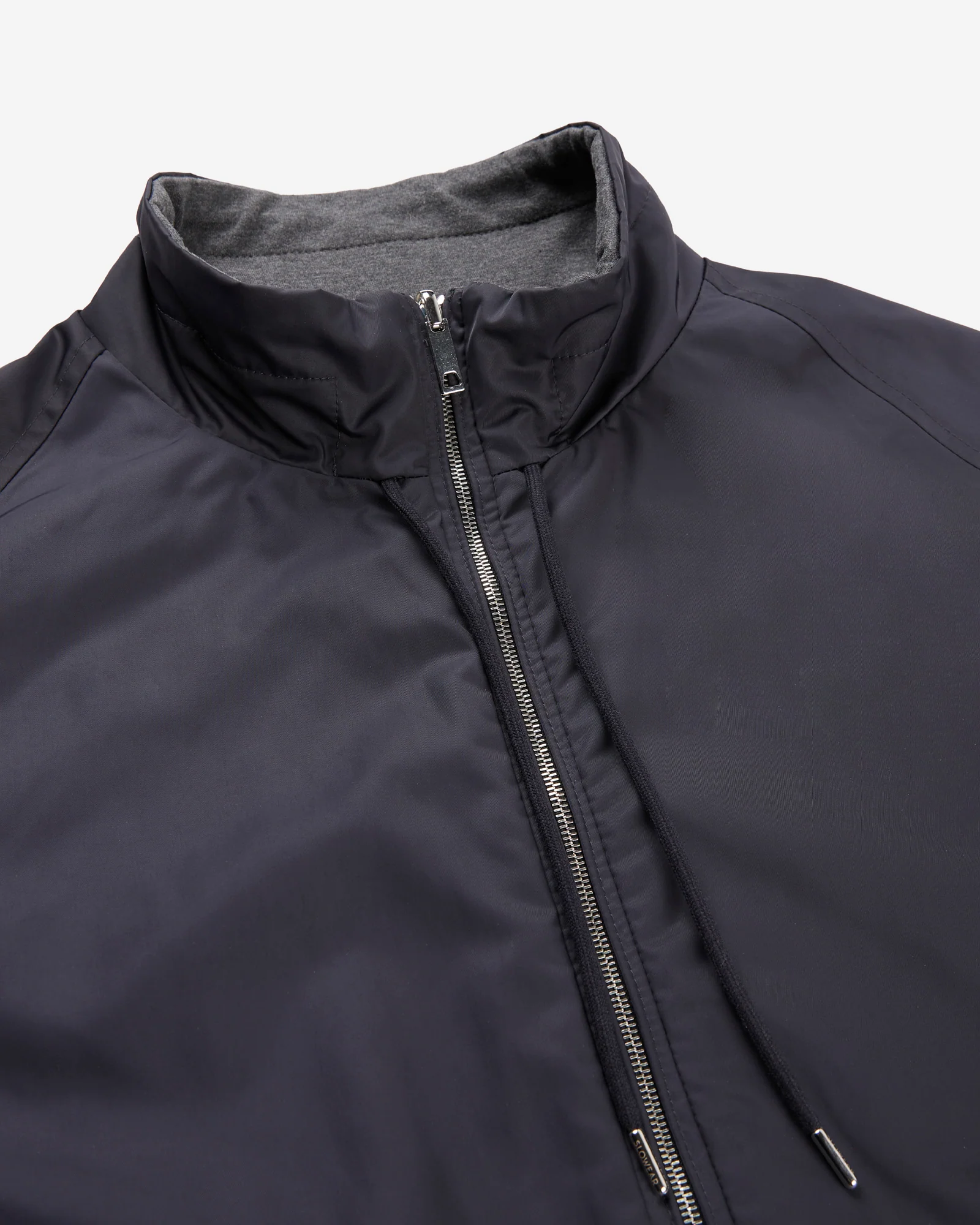 Reversible polyester taffeta blouson jacket - Image 9