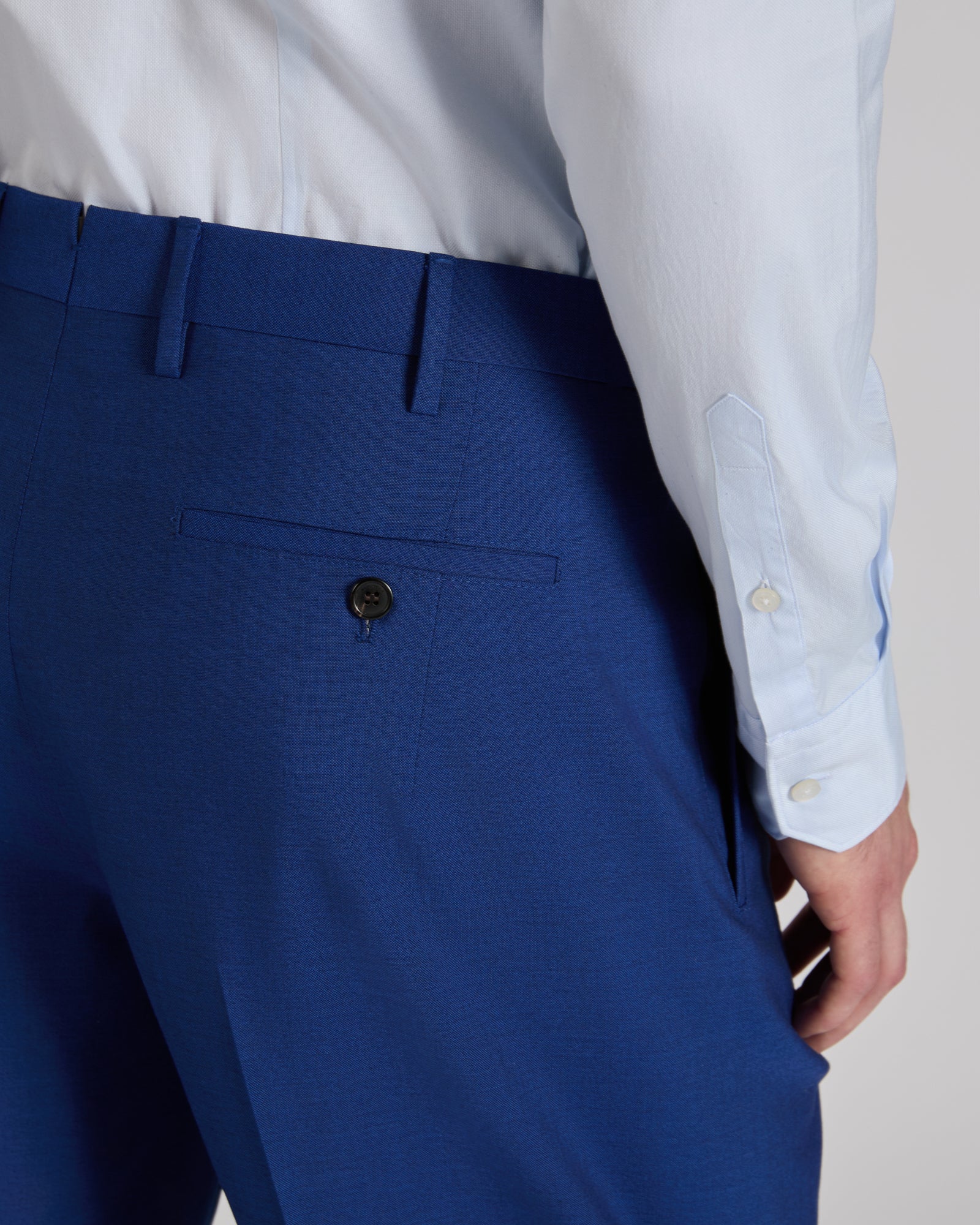 Seamless wool fabric trousers - Image 4