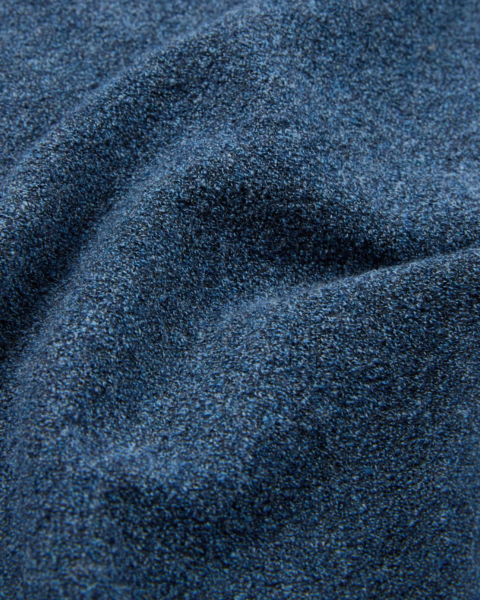 Slim fit bouclé cotton polo shirt - Image 7