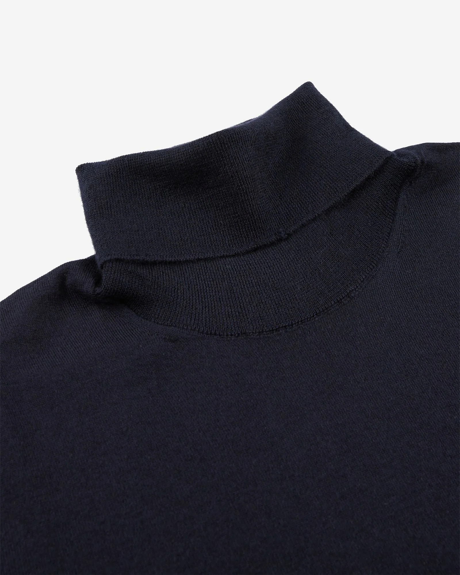 Slim fit cashmere and silk turtleneck sweater - Image 6