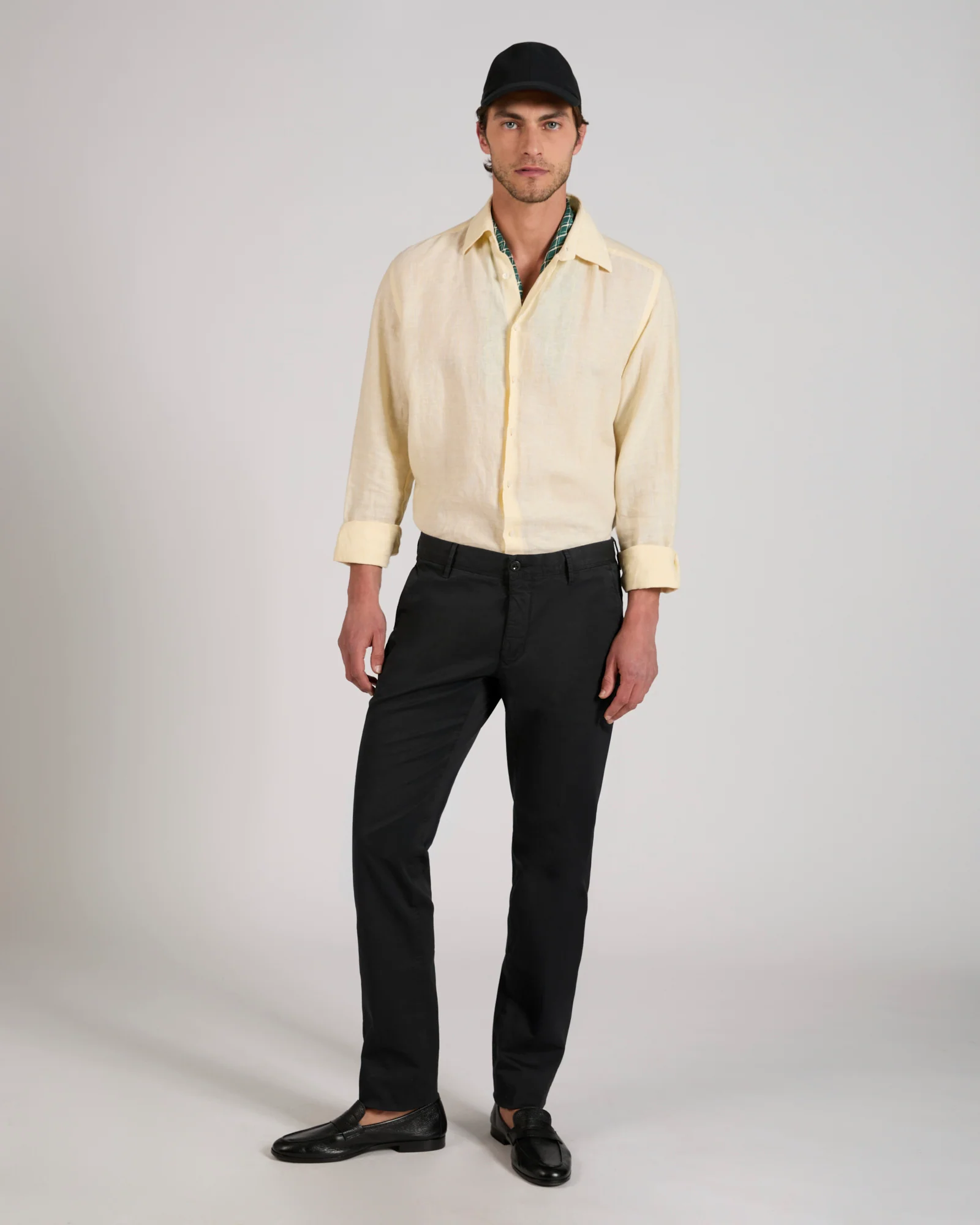 Slim-fit certified stretch gabardine trousers - Image 5