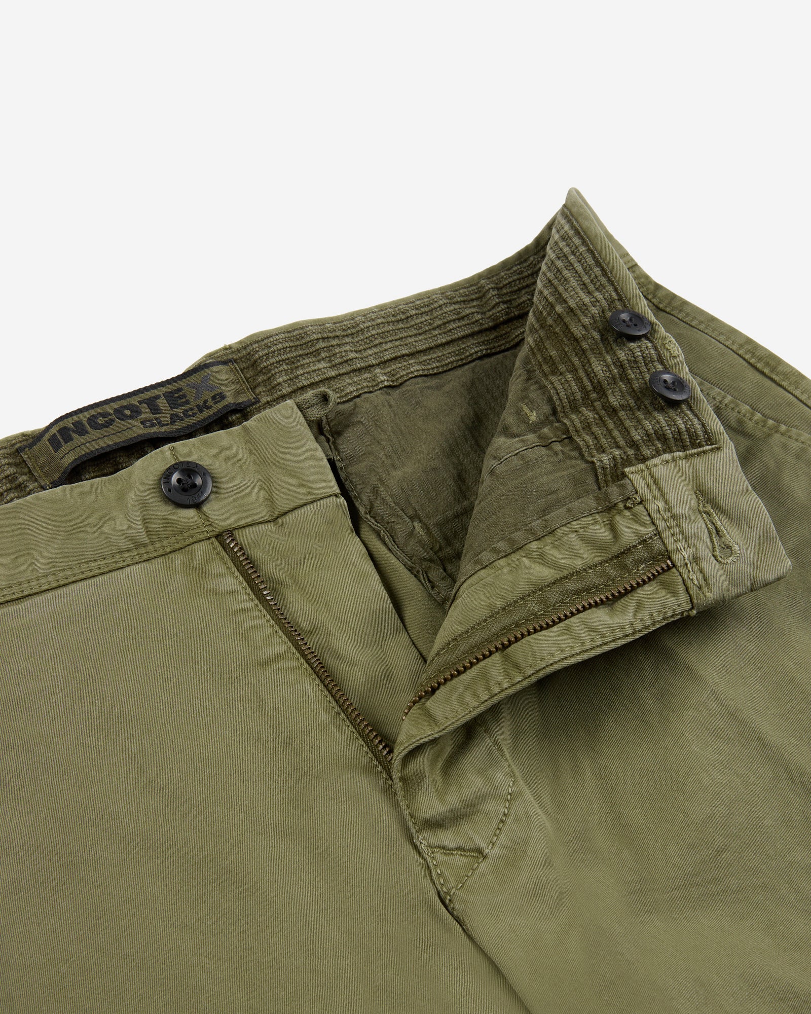 Slim-fit certified stretch gabardine trousers - Image 2