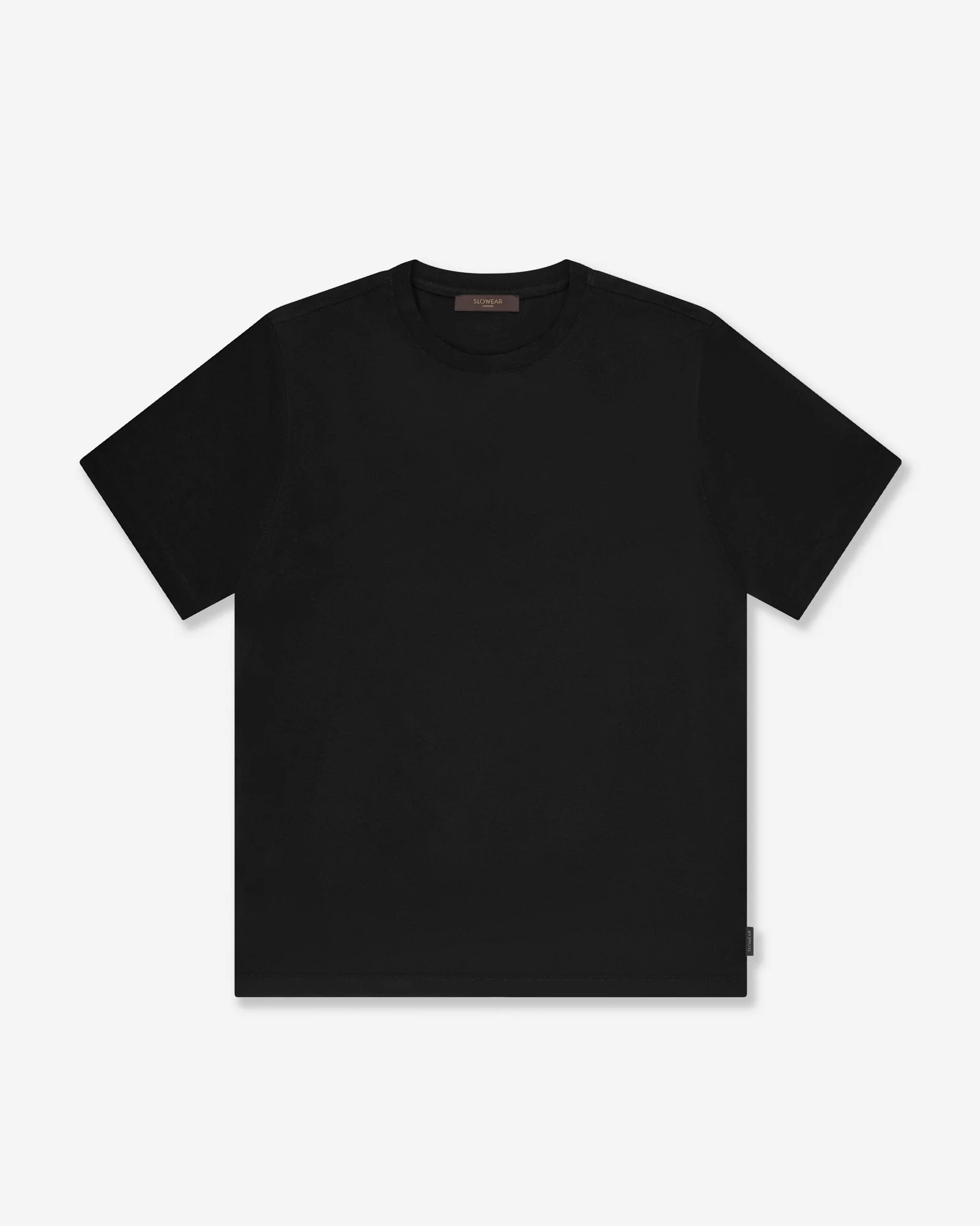 Slim fit cotton and silk jersey T-shirt