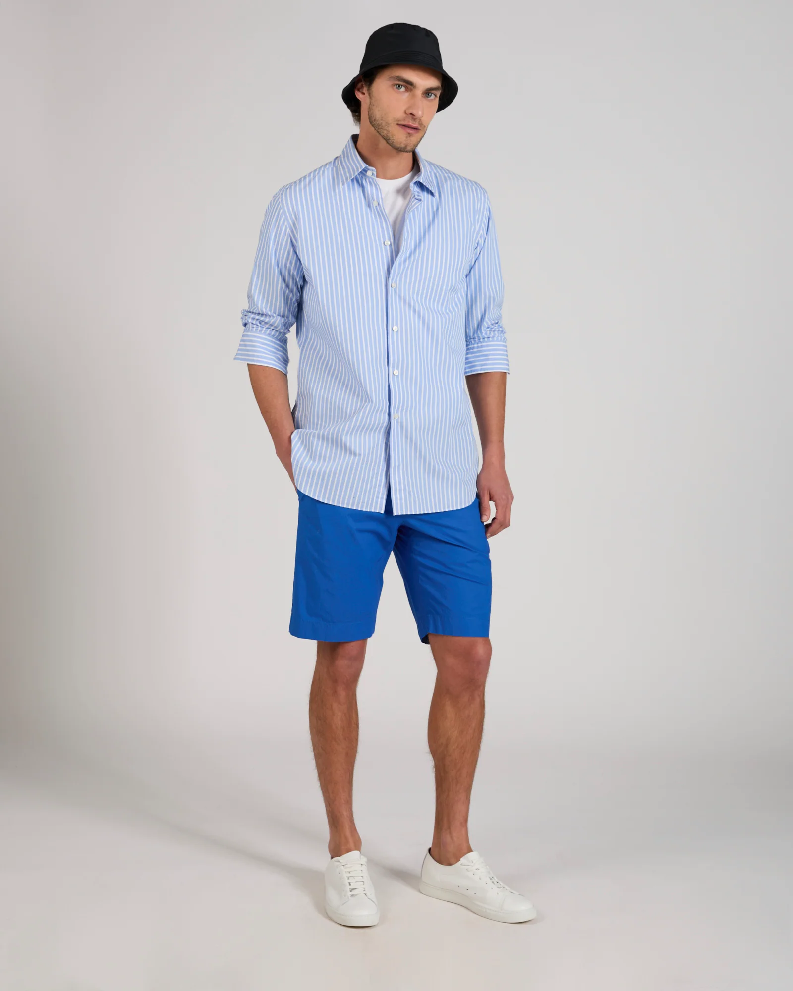 Slim fit cotton and silk jersey T-shirt - Image 5