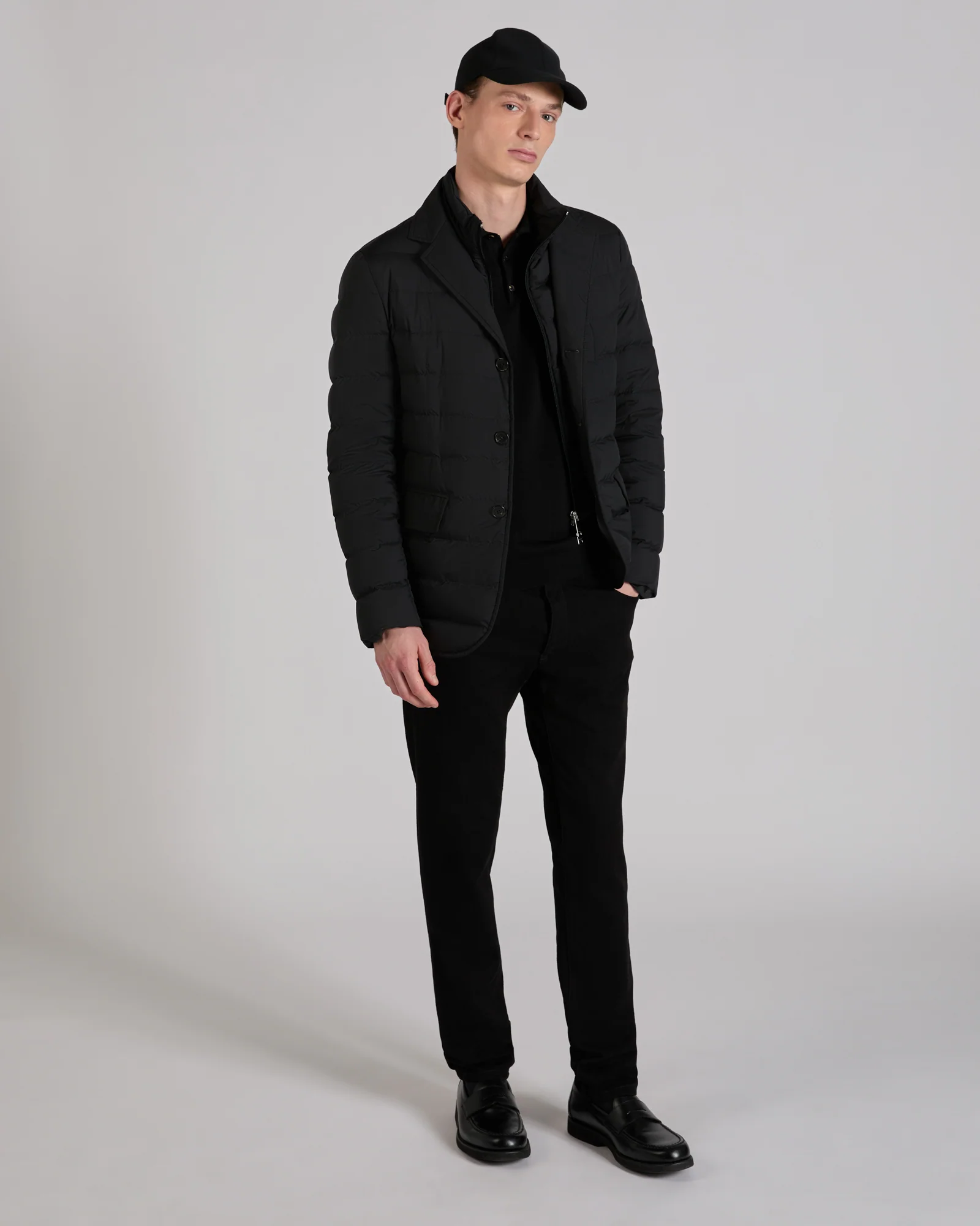 Slim fit cotton and silk polo shirt - Image 5