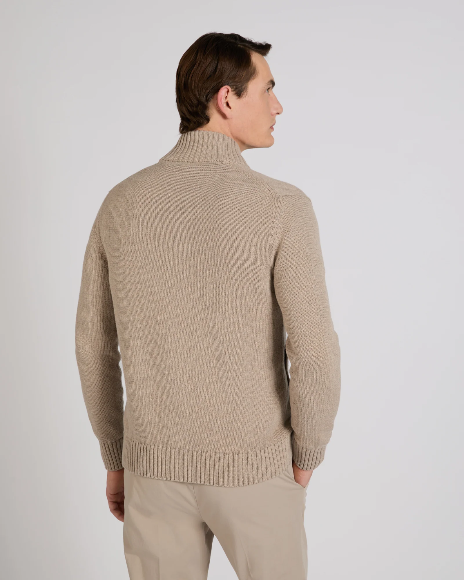 Slim fit cotton chioto cardigan - Image 3