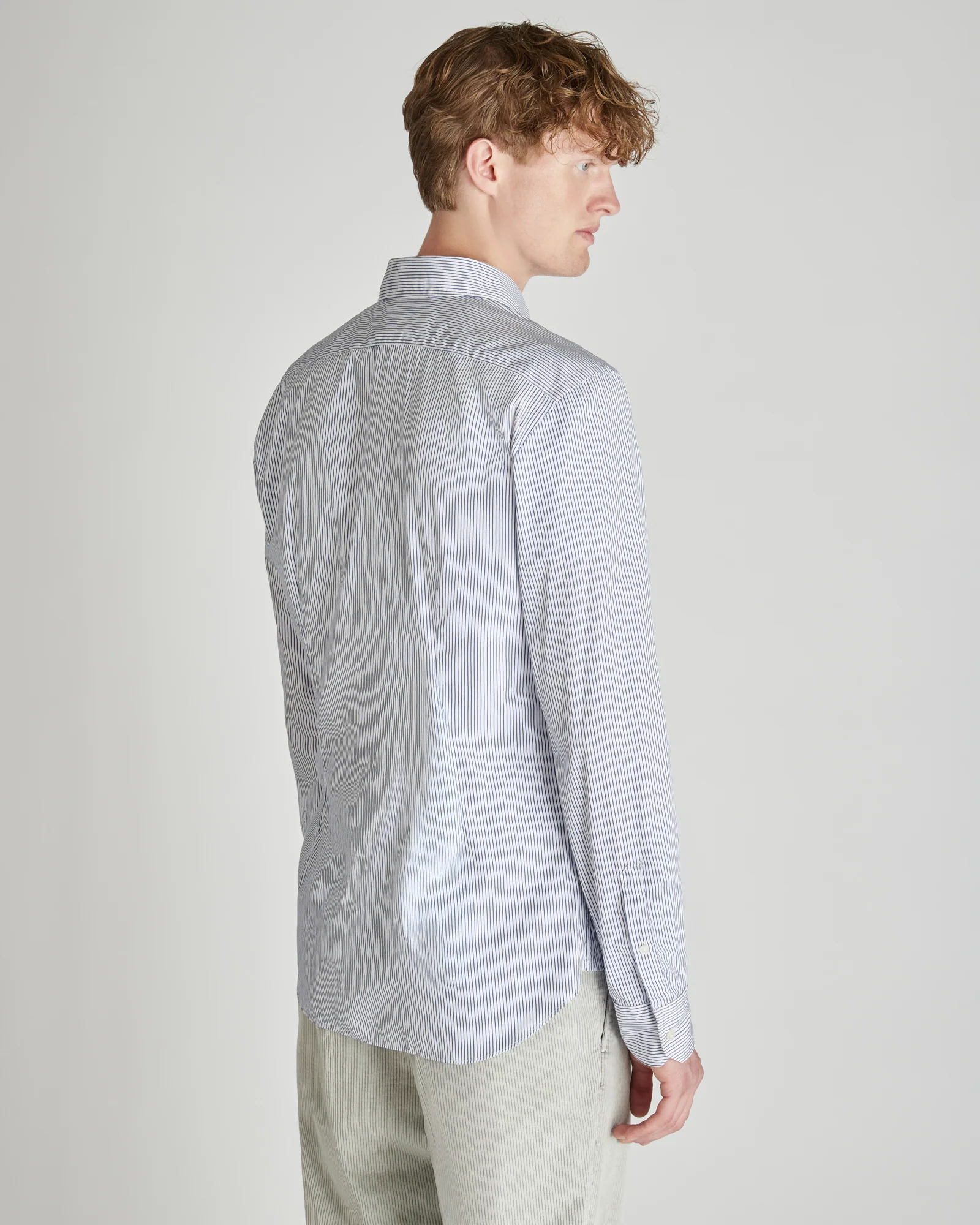 Slim fit cotton shirt - Image 3