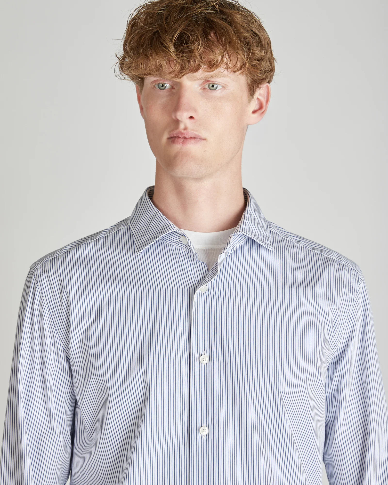 Slim fit cotton shirt - Image 4