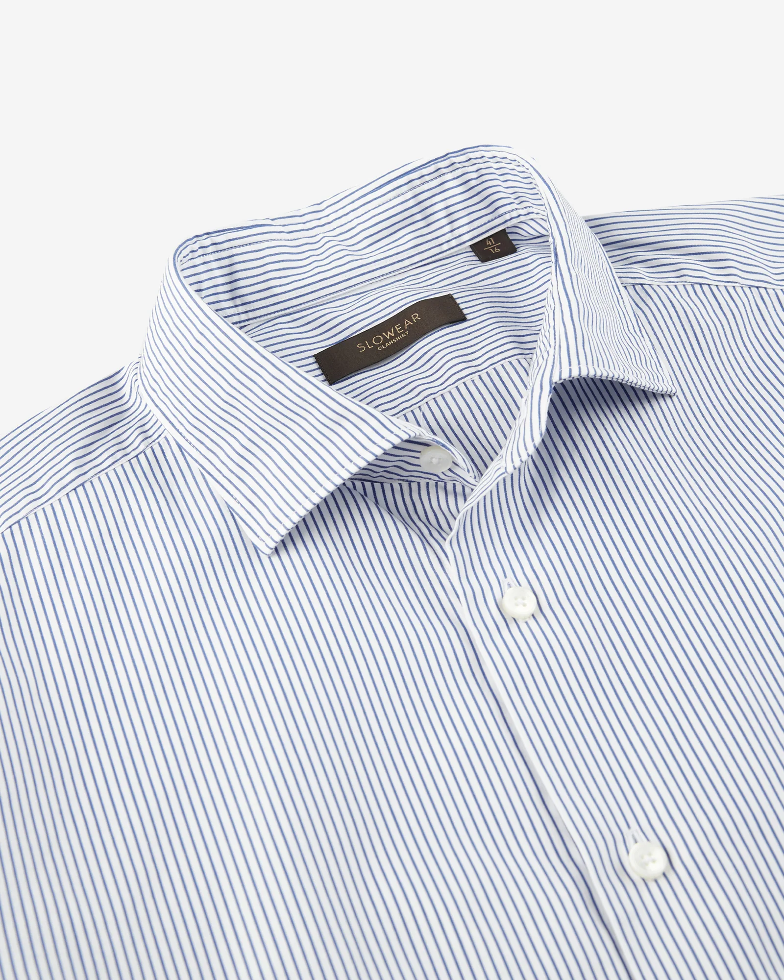 Slim fit cotton shirt - Image 6