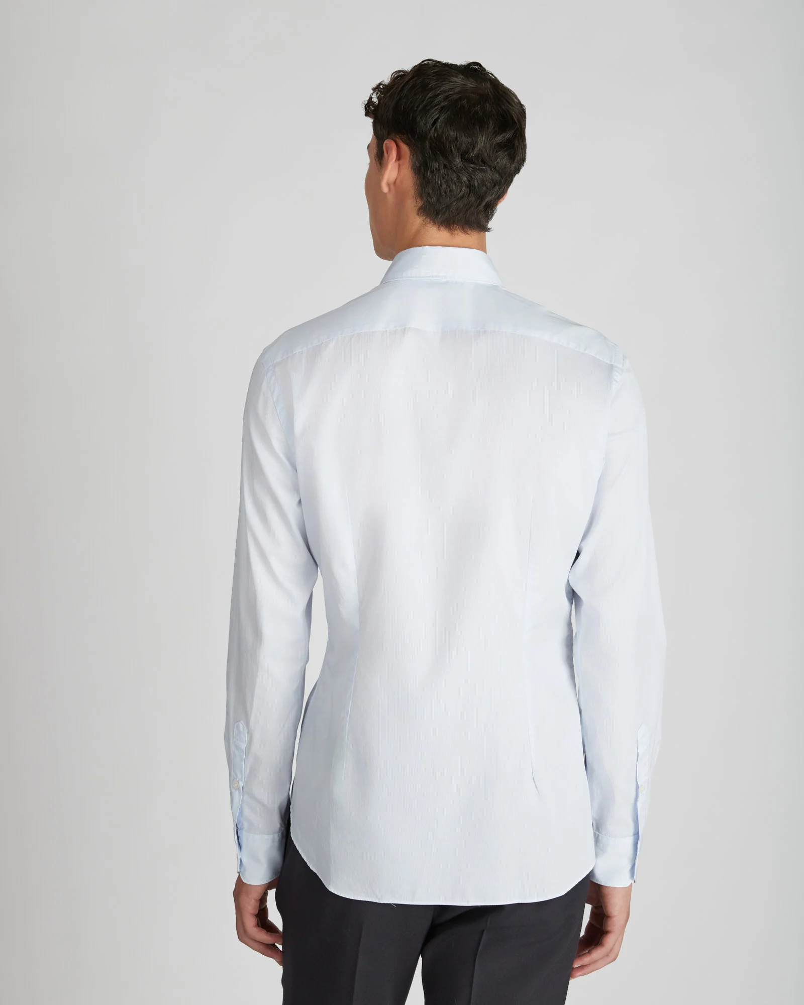 Slim fit cotton shirt - Image 3