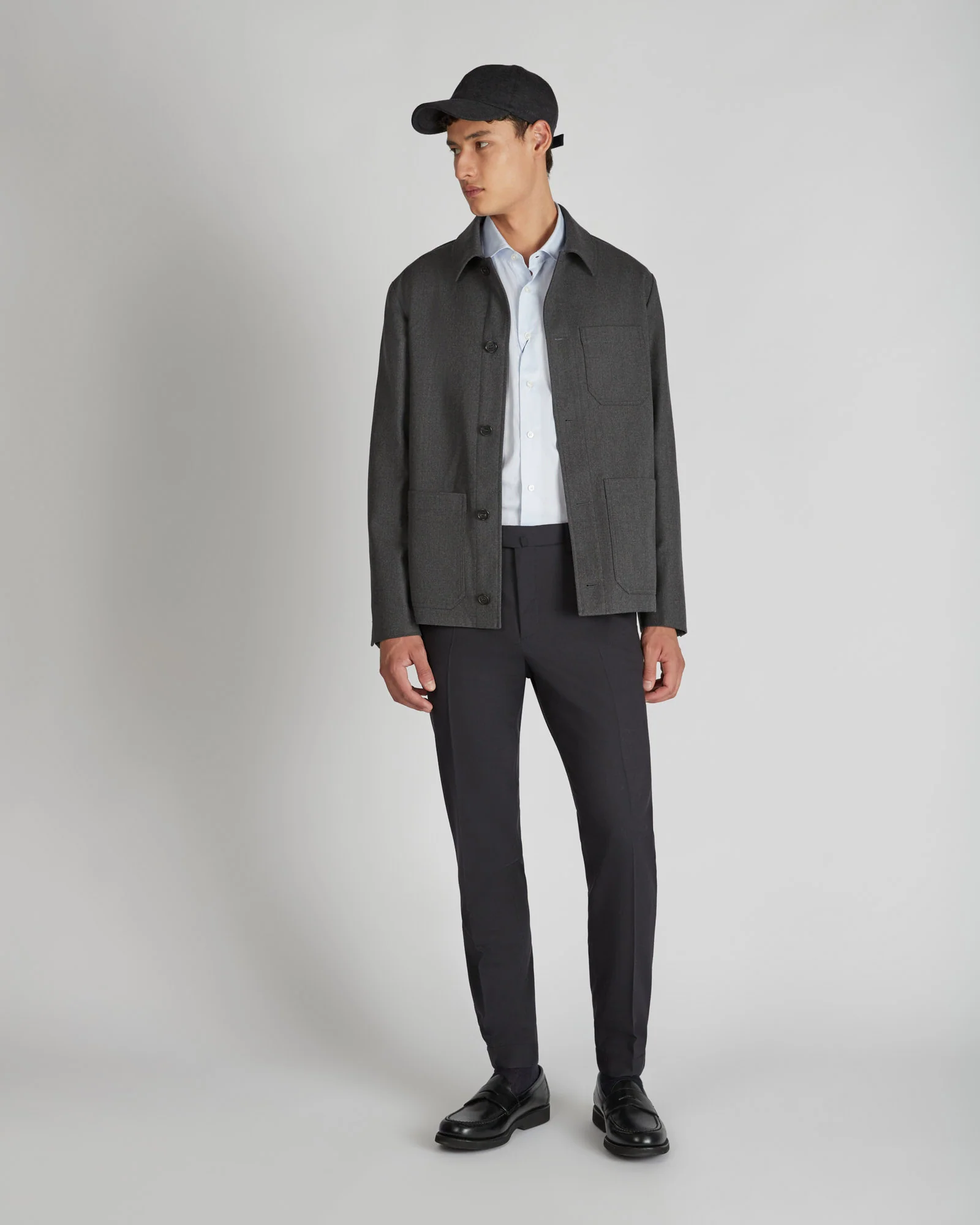 Slim fit cotton shirt - Image 5