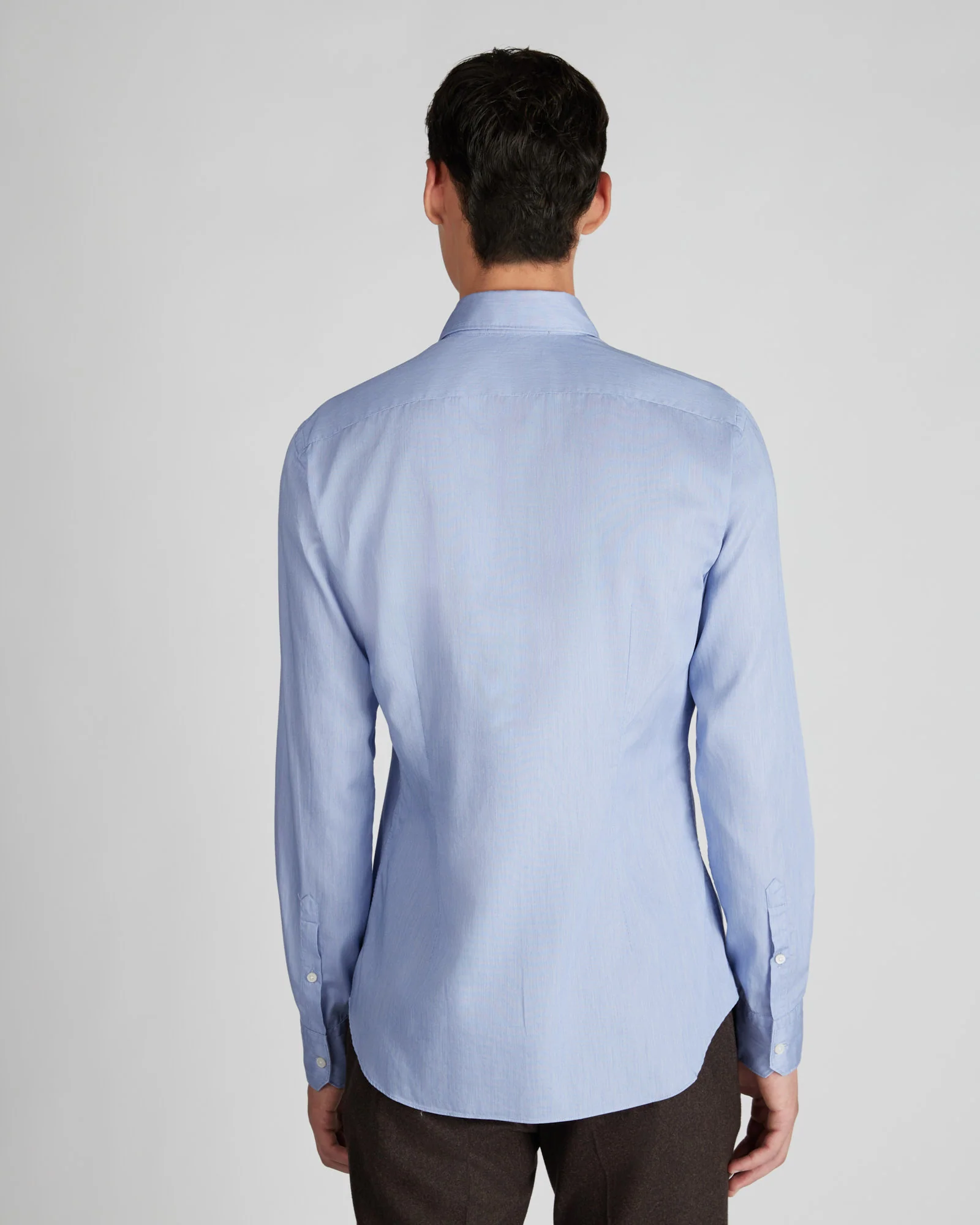 Slim fit cotton shirt - Image 3