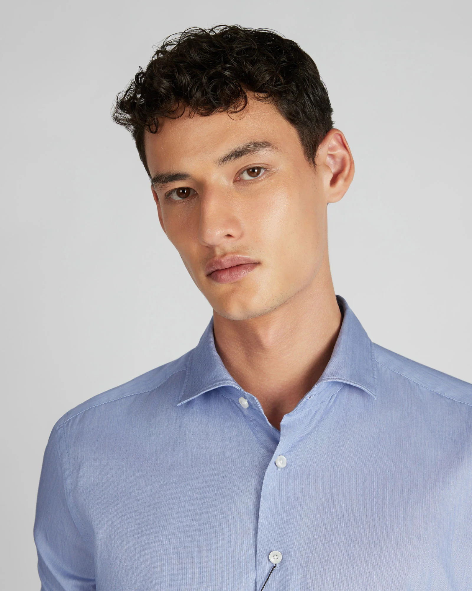 Slim fit cotton shirt - Image 4