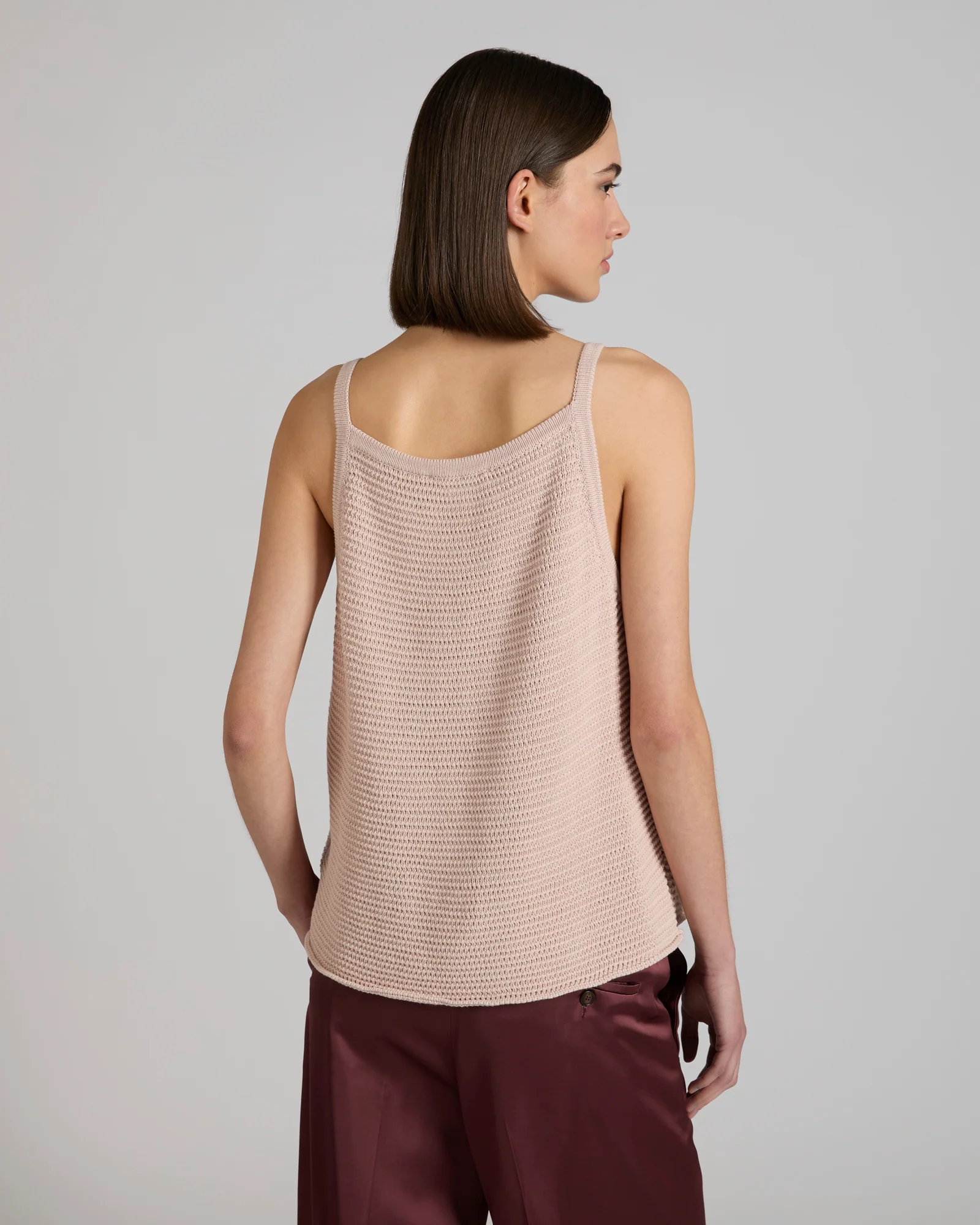Slim fit cotton top - Image 3