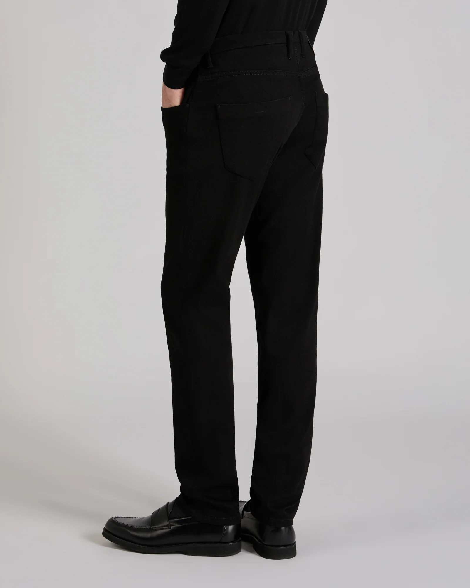 Slim fit denim trousers - Image 3