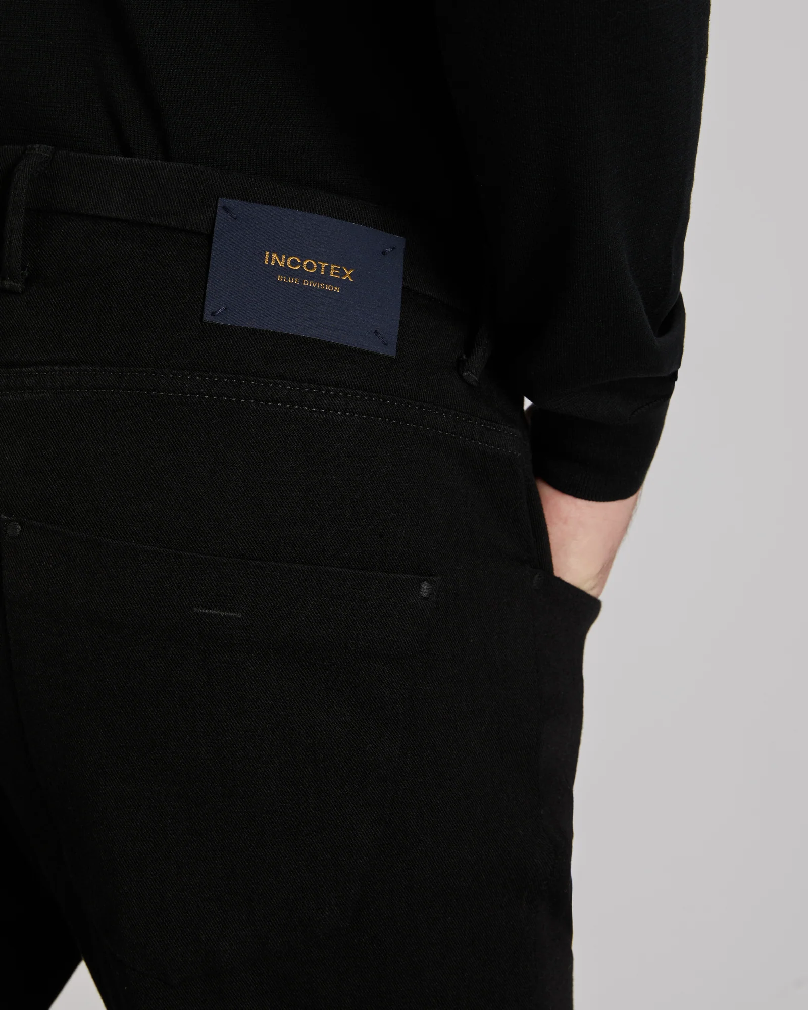 Slim fit denim trousers - Image 4