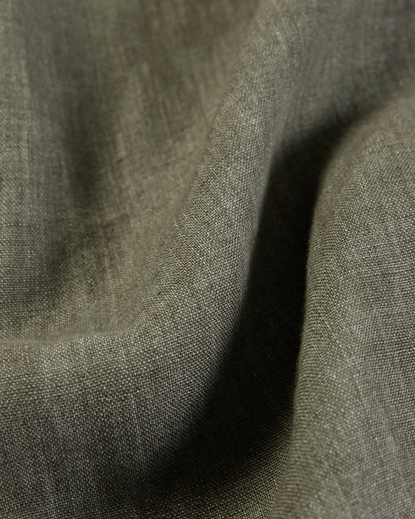 Slim-fit double-breasted delavé linen jacket - Image 7