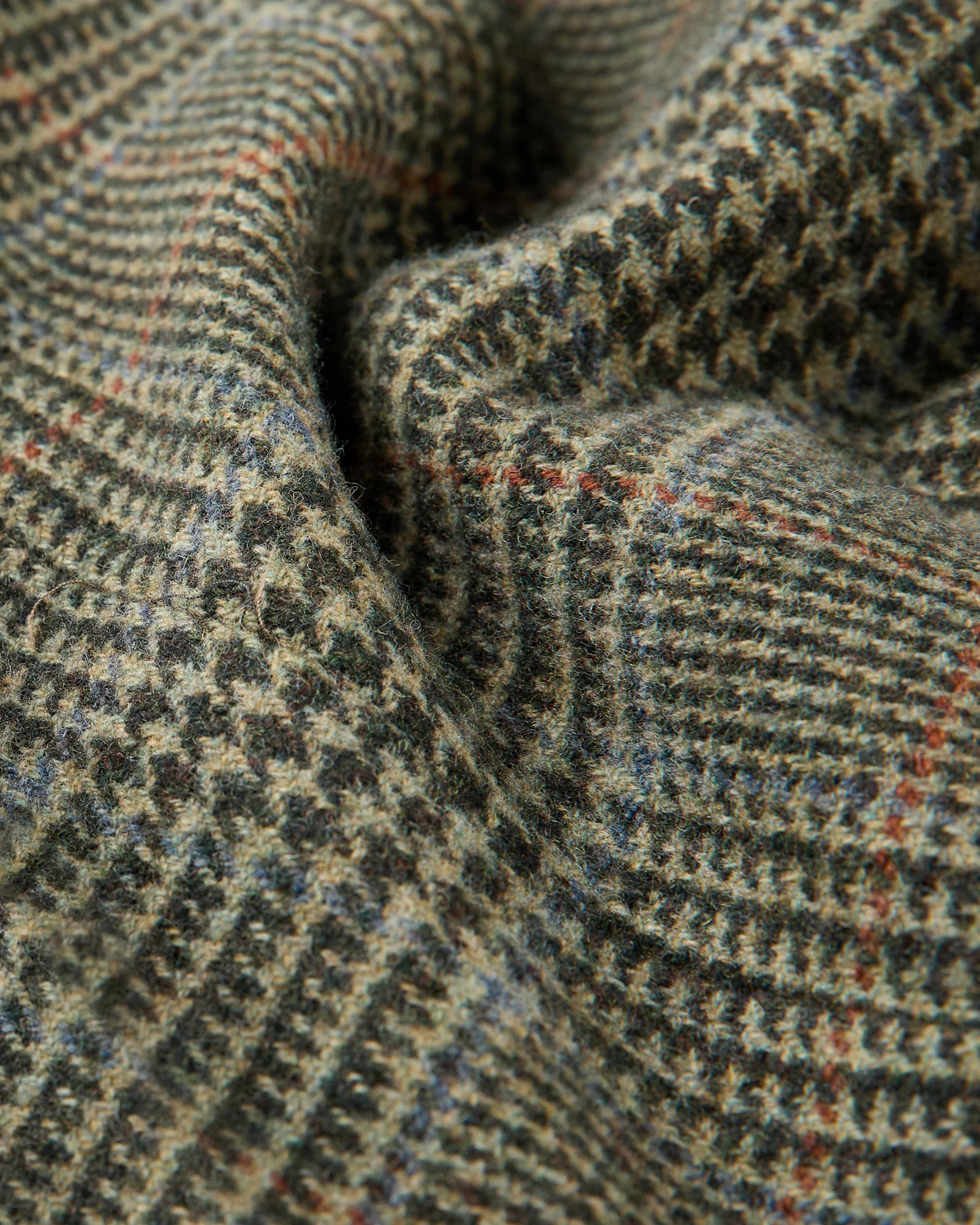 Slim fit double-breasted Prince of Wales wool jacket - Image 8