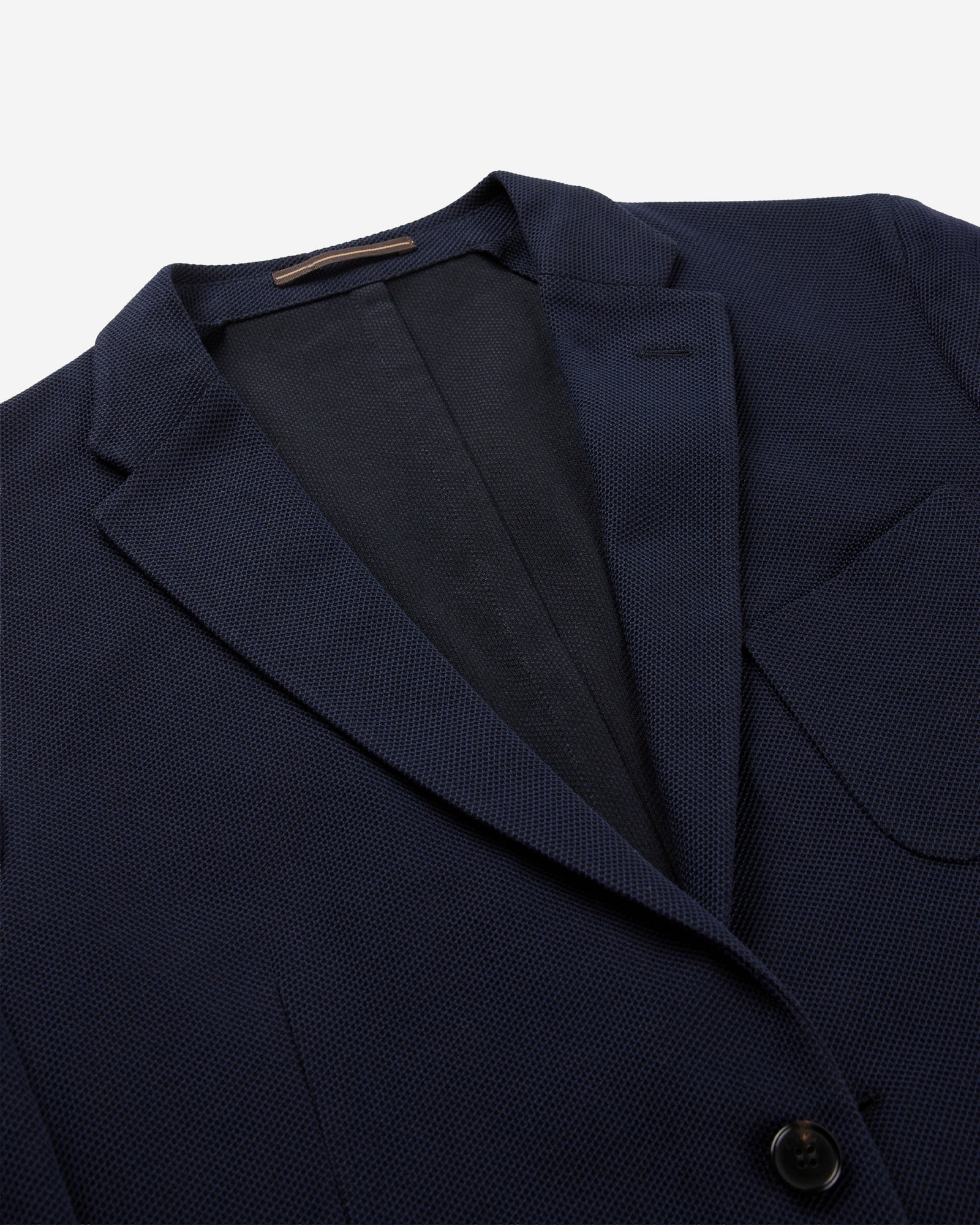 Slim fit English-rib knit jersey jacket - Image 6