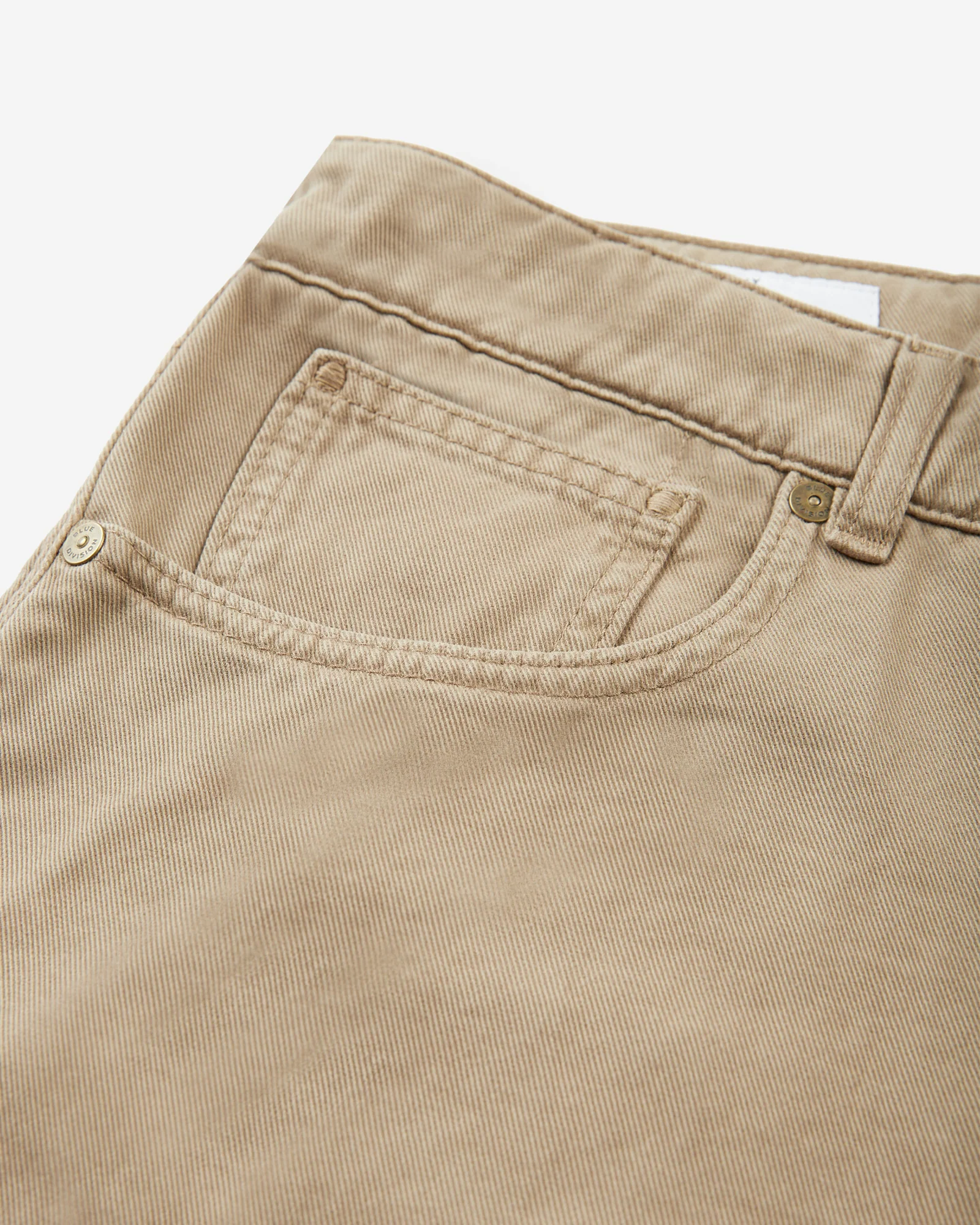 Slim-fit five-pocket trousers in cotton and cashmere - Image 7