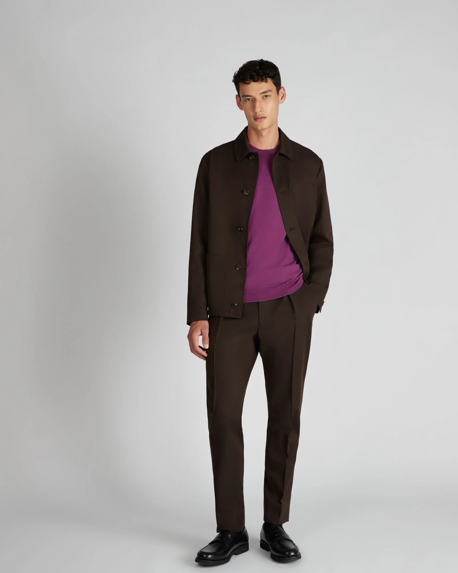 Slim fit Flexwool crewneck sweater - Image 5