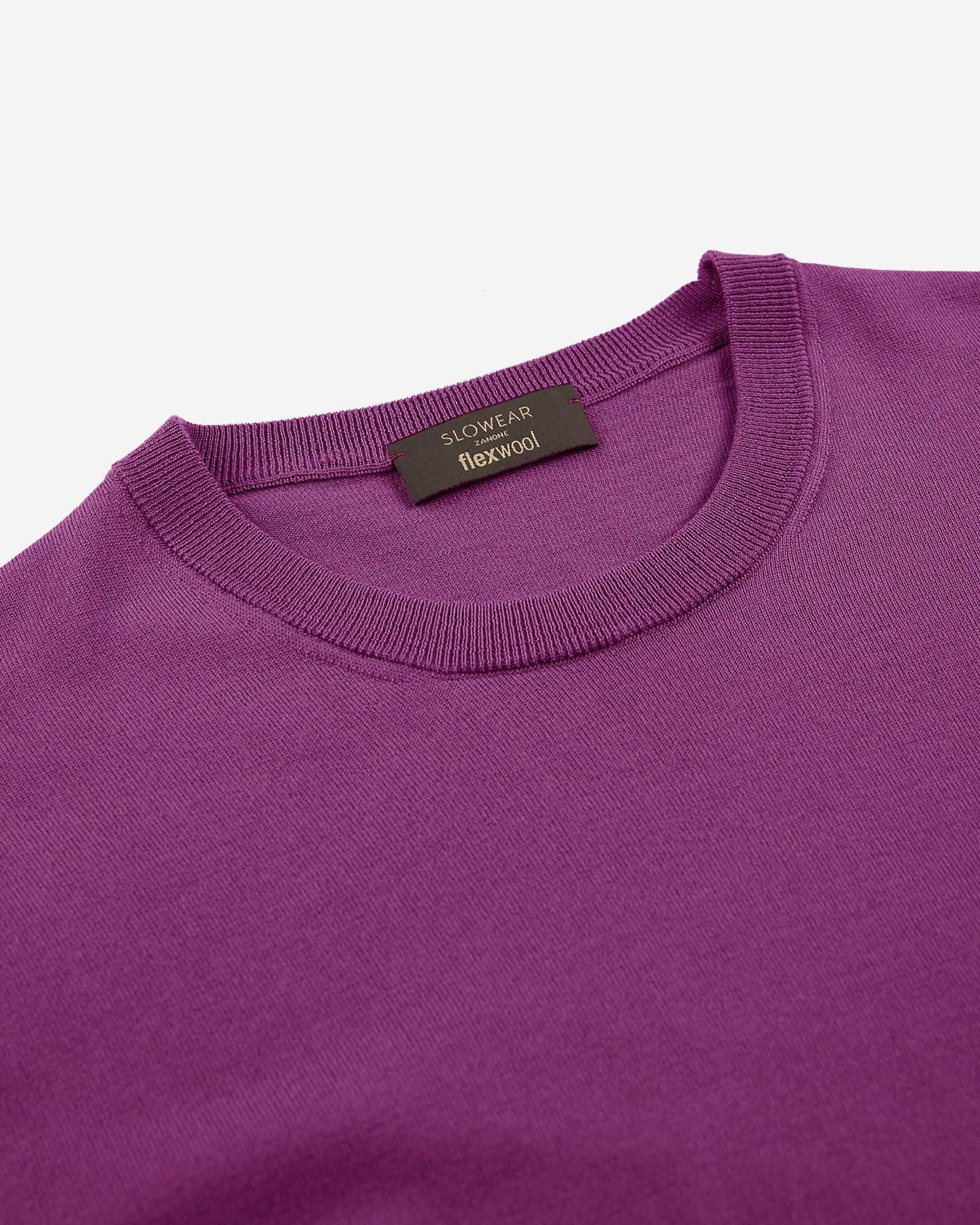 Slim fit Flexwool crewneck sweater - Image 6
