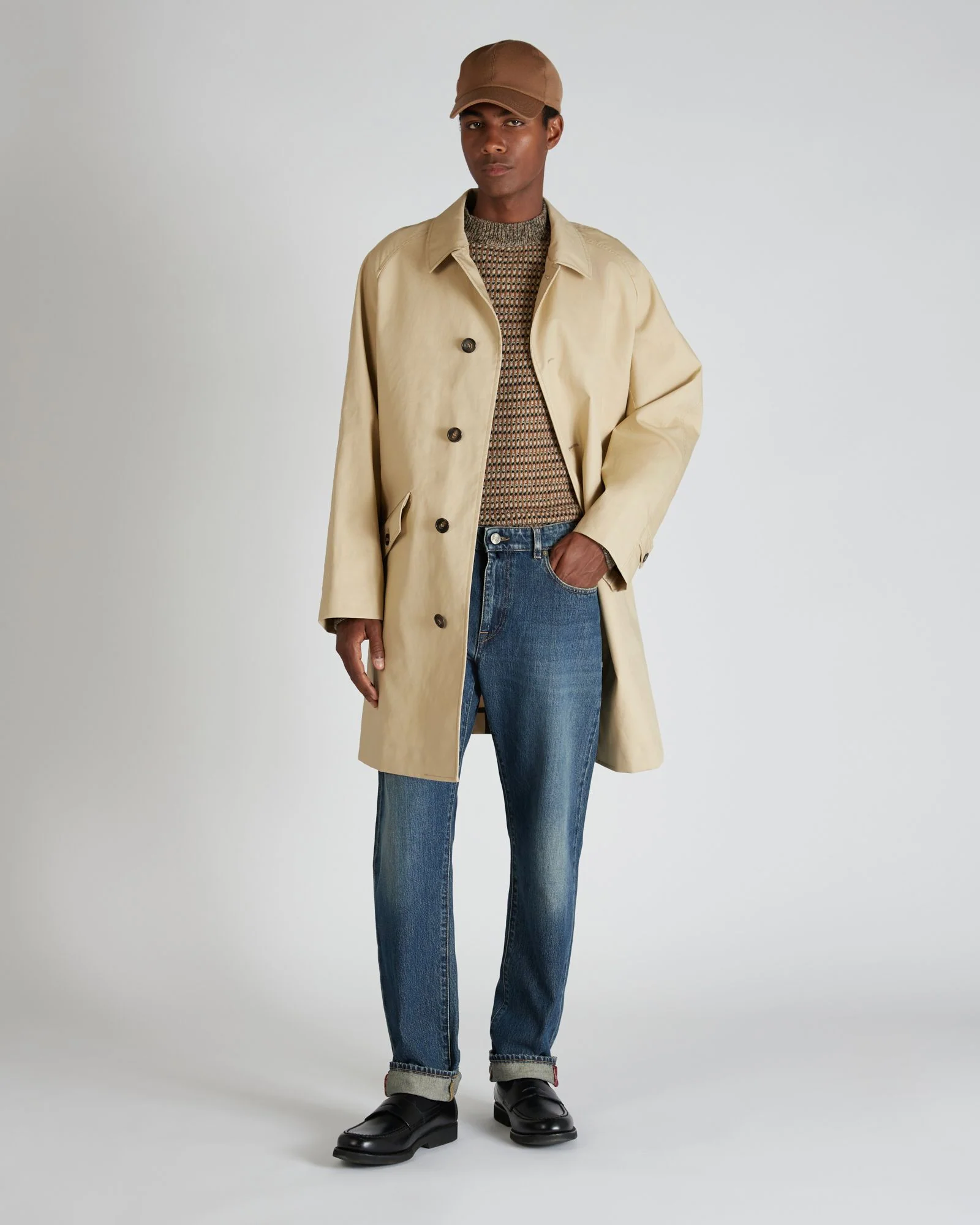Slim fit Geelong wool crew neck sweater - Image 5