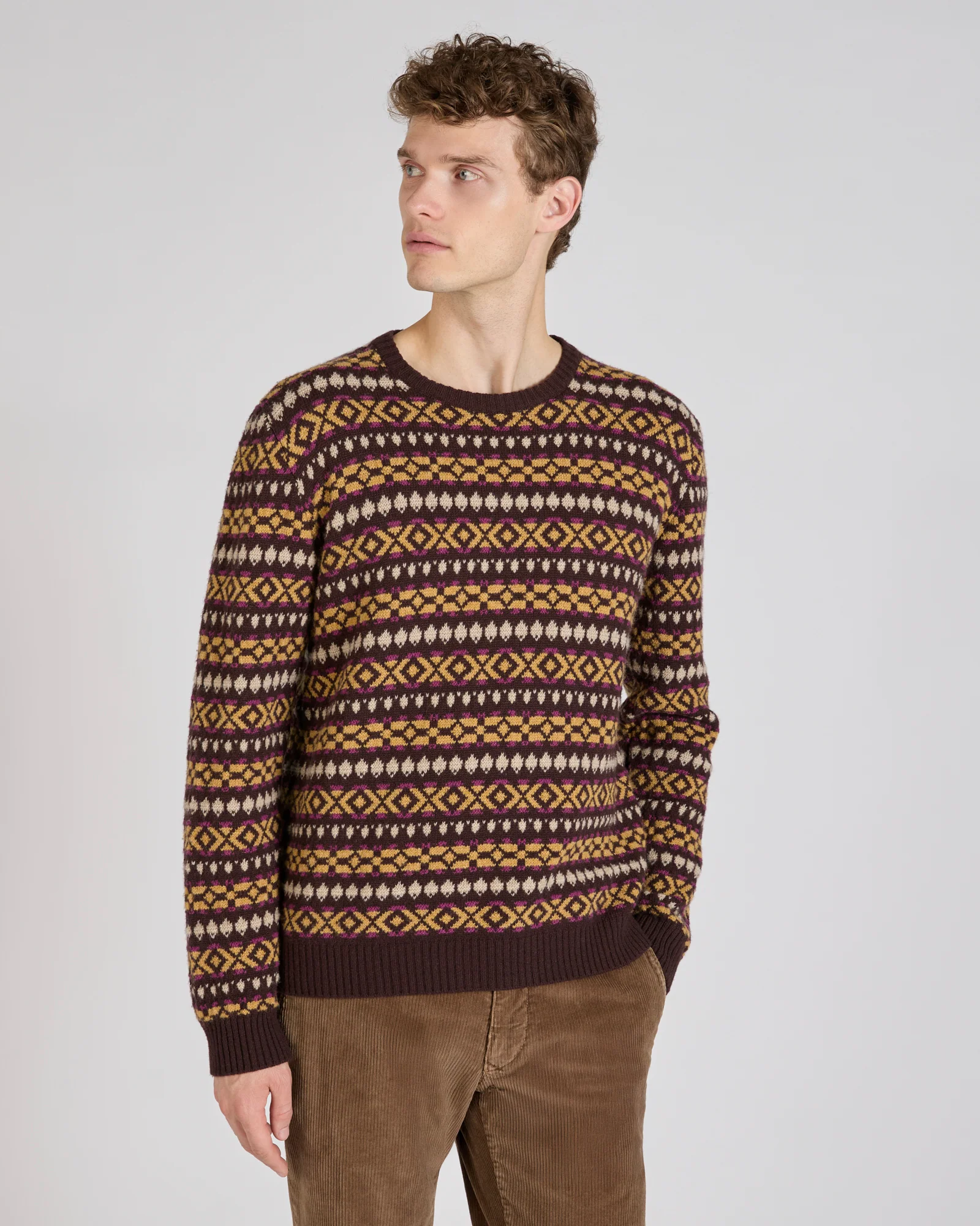 Slim fit Geelong wool crew neck sweater - Image 2