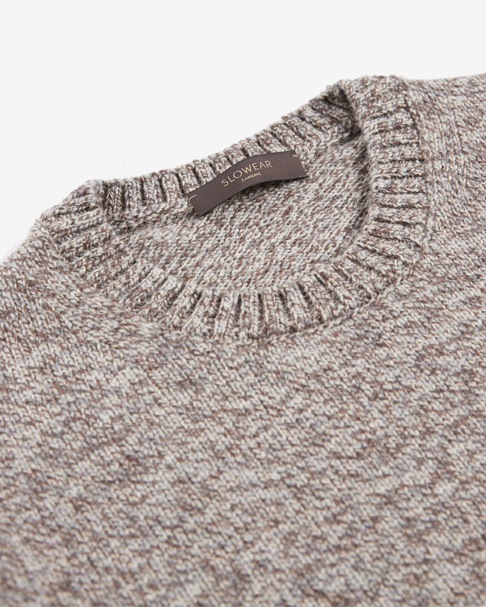 Slim fit Geelong wool crewneck sweater - Image 6