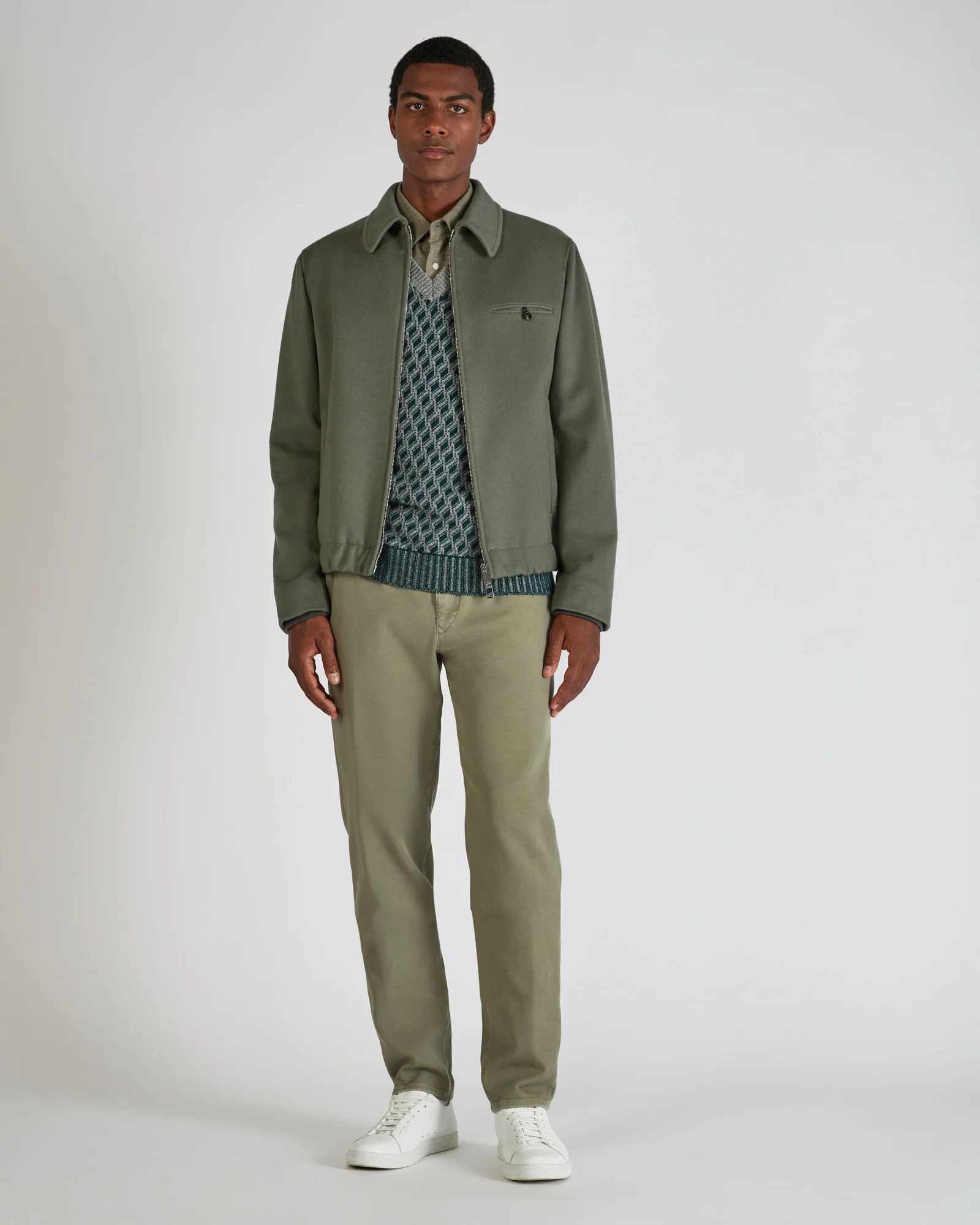 Slim fit Geelong wool gilet - Image 5