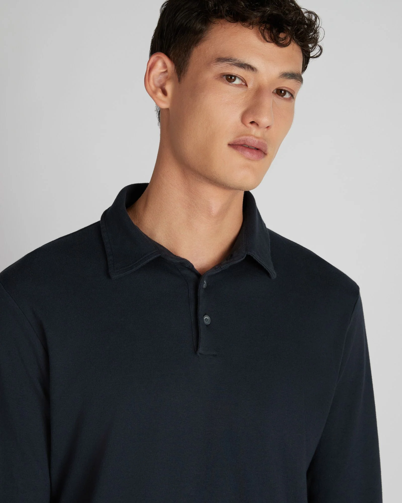 Slim fit Interlock cotton polo shirt - Image 4