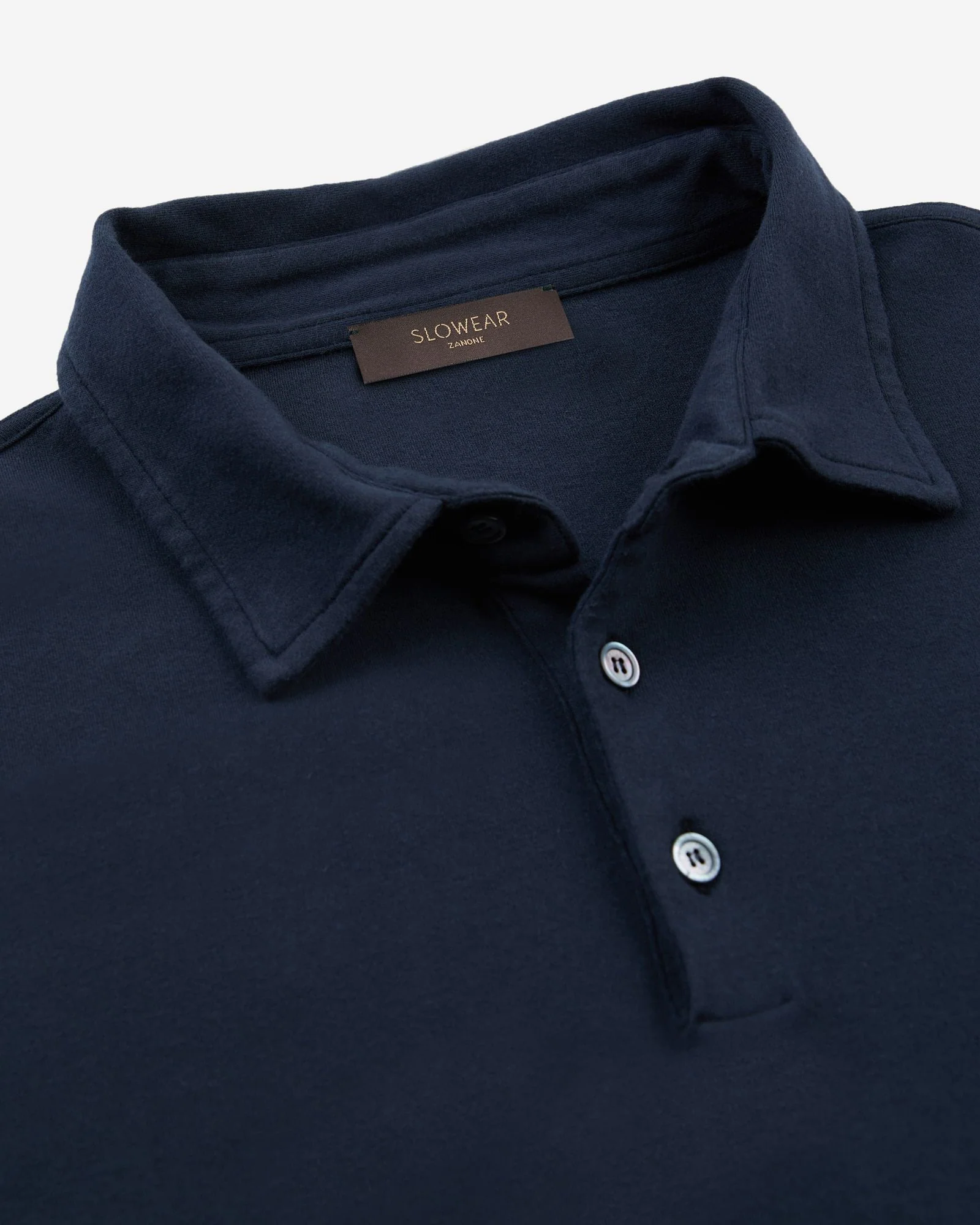 Slim fit Interlock cotton polo shirt - Image 6