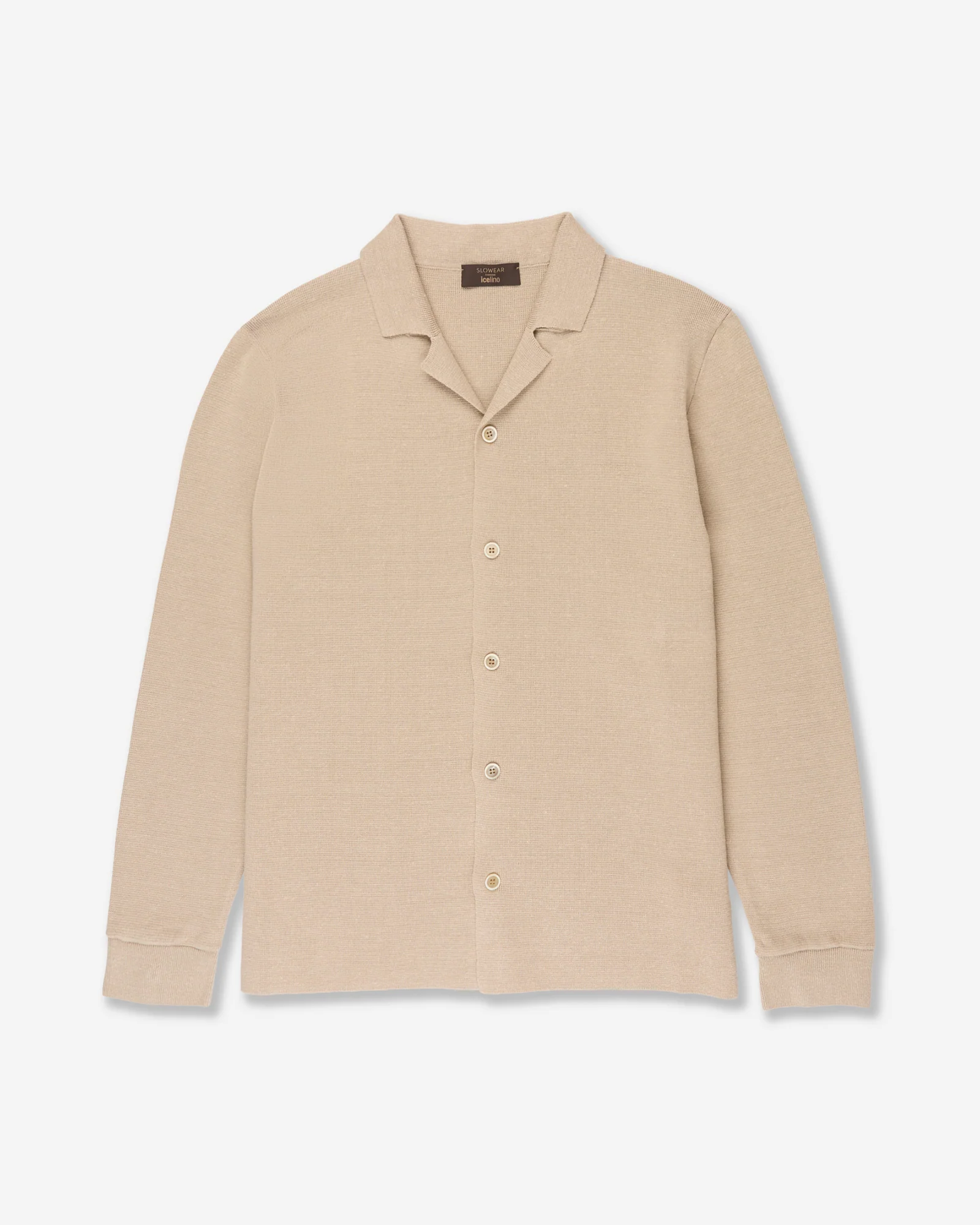 Slim fit linen and cotton jacket