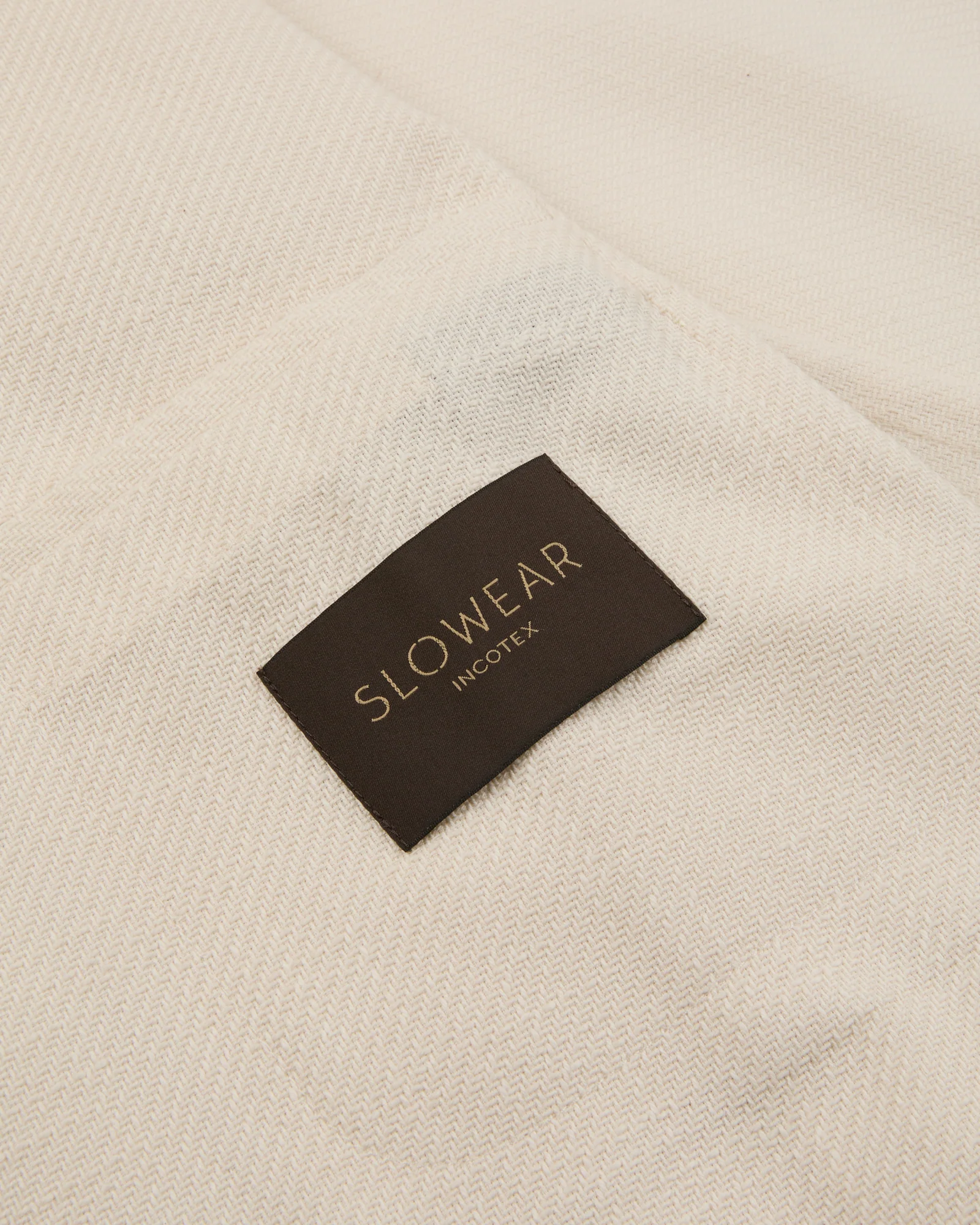 Slim fit mélange effect cotton jacket - Image 7