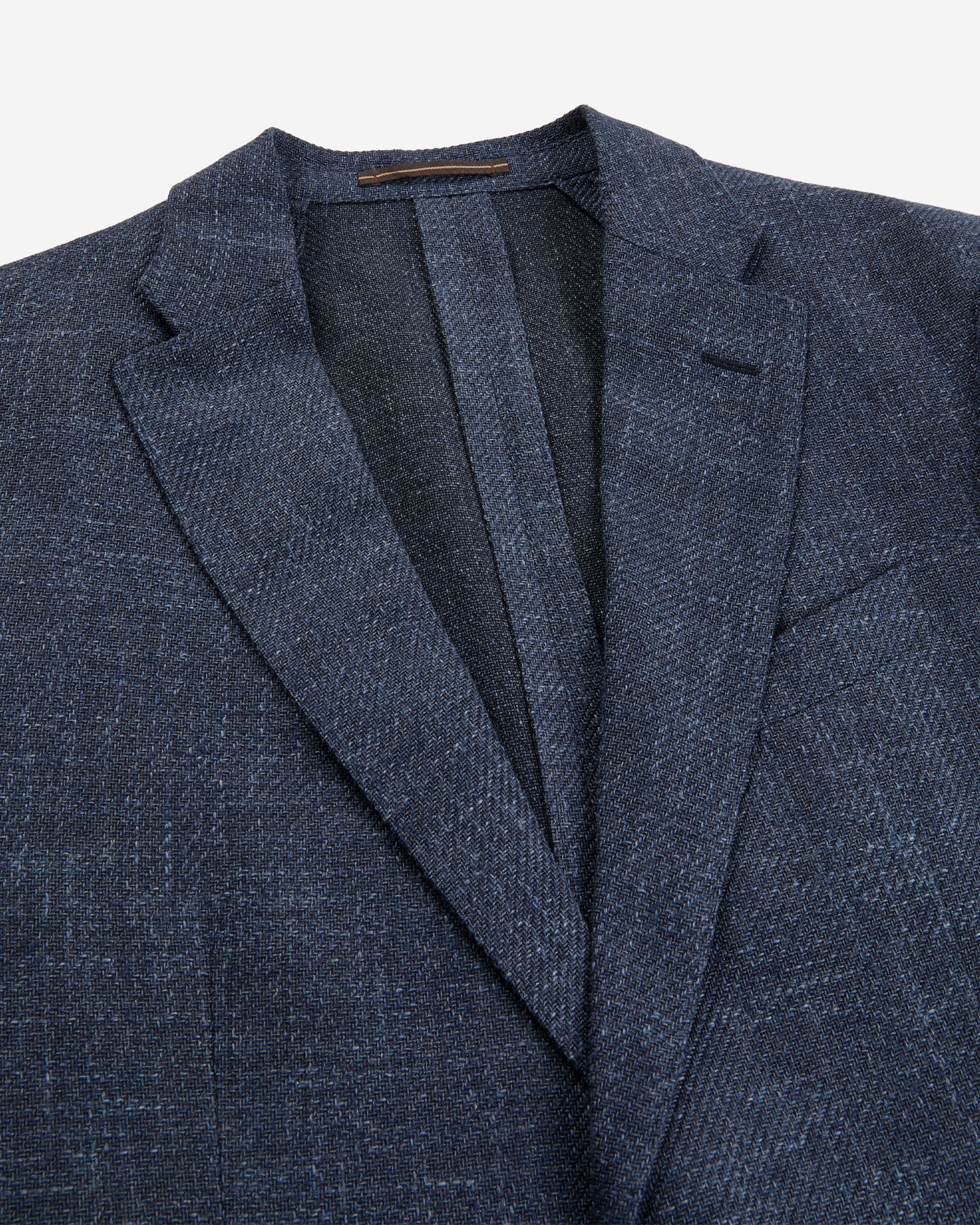 Slim fit mélange effect cotton jacket - Image 6