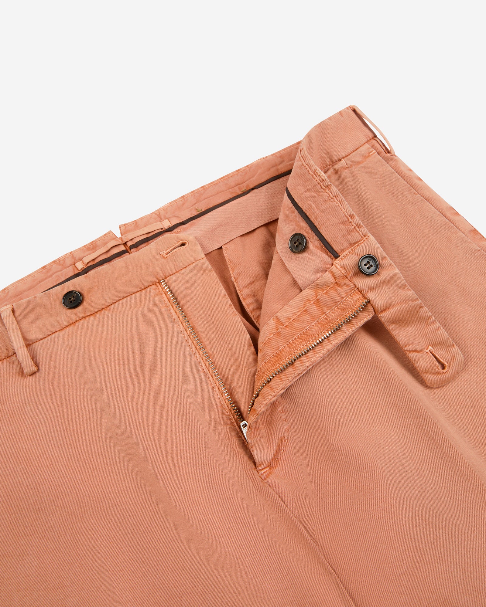 Slim fit organic cotton trousers - Image 6