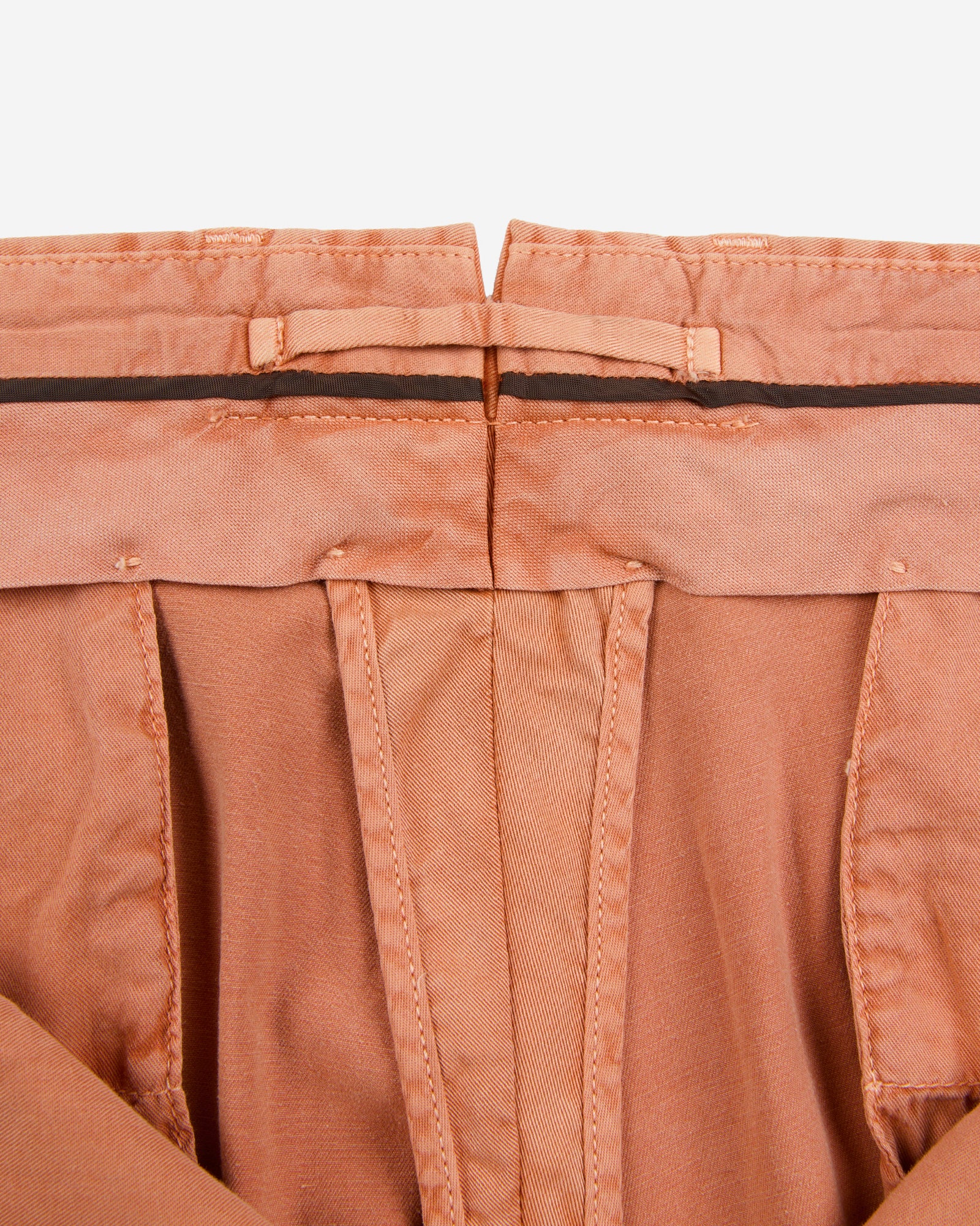 Slim fit organic cotton trousers - Image 7