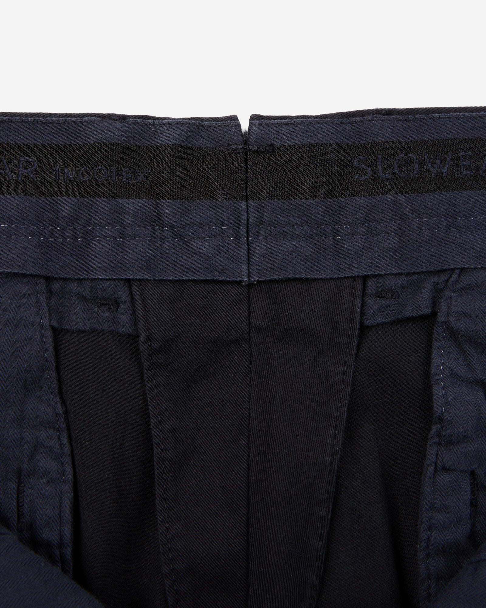 Slim fit organic cotton twill trousers - Image 7