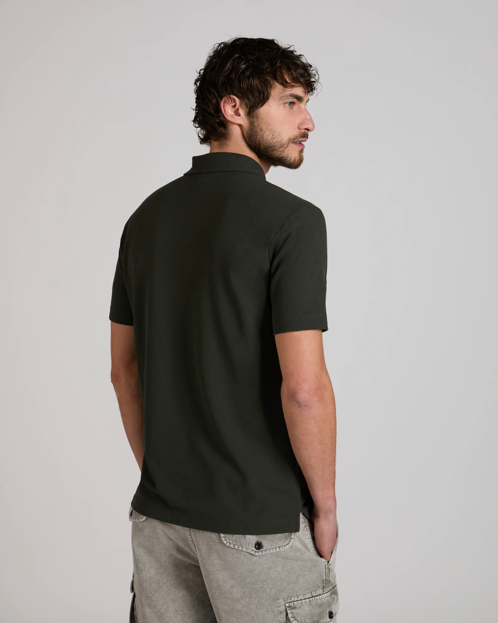 Slim fit IceCotton polo shirt - Image 3