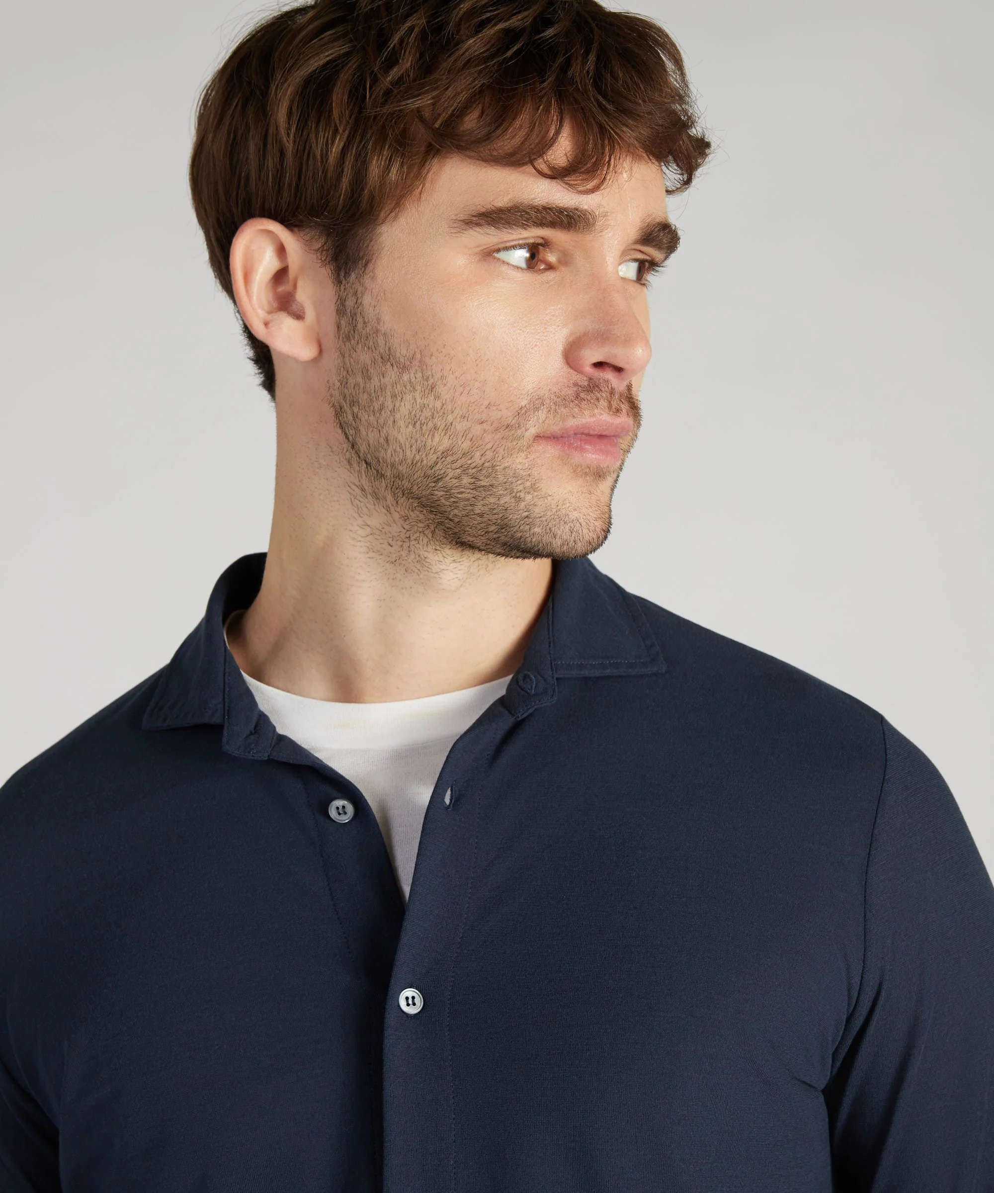 Slim-fit organic IceCotton shirt - Image 4