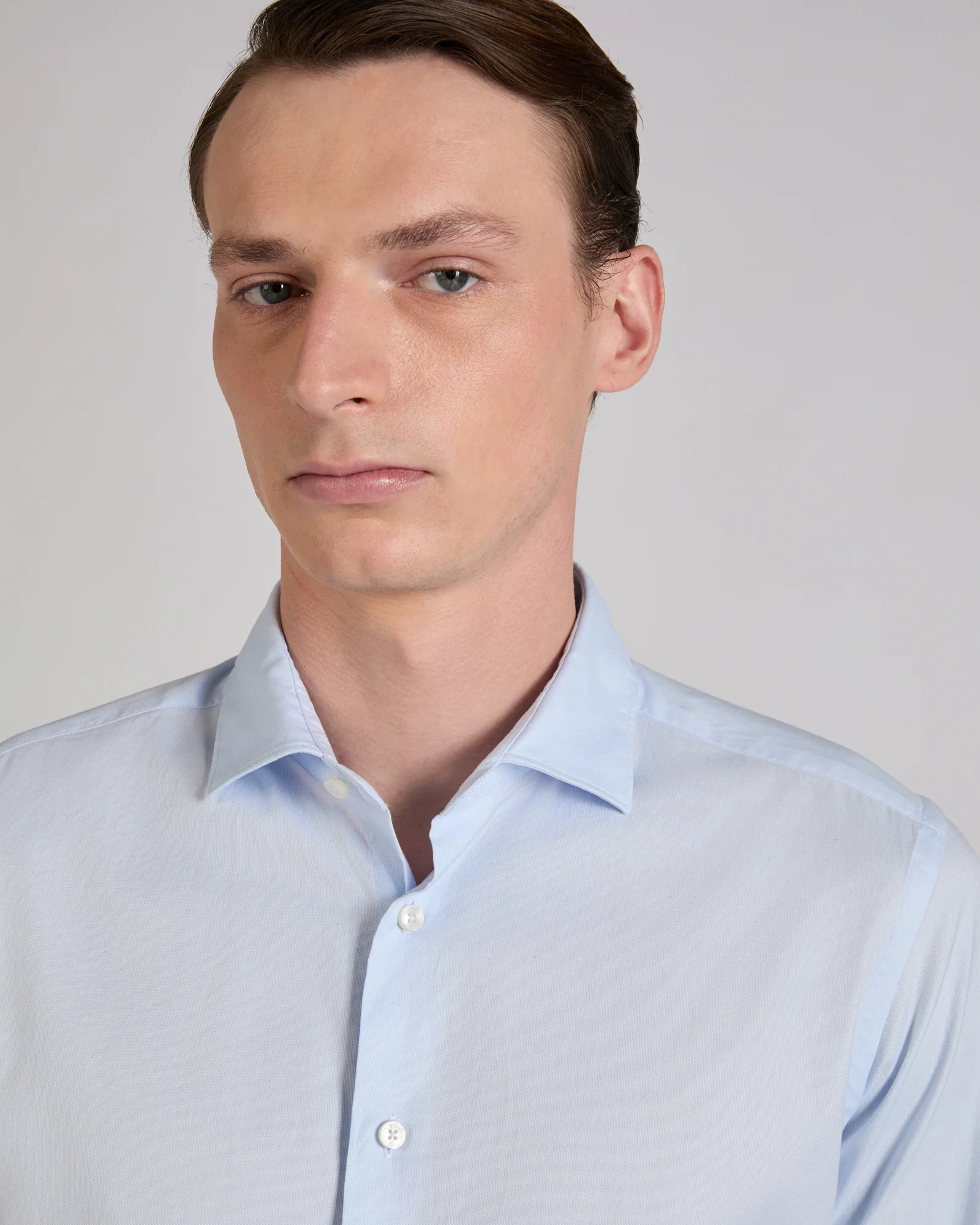 Slim fit Oxford cotton shirt - Image 4