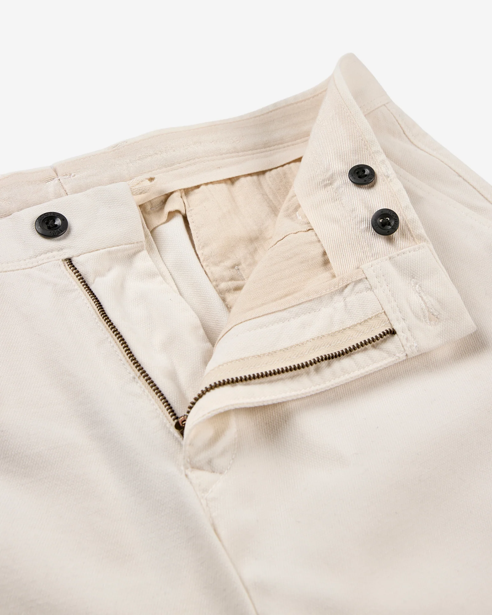 Slim fit stretch cotton trousers - Image 6