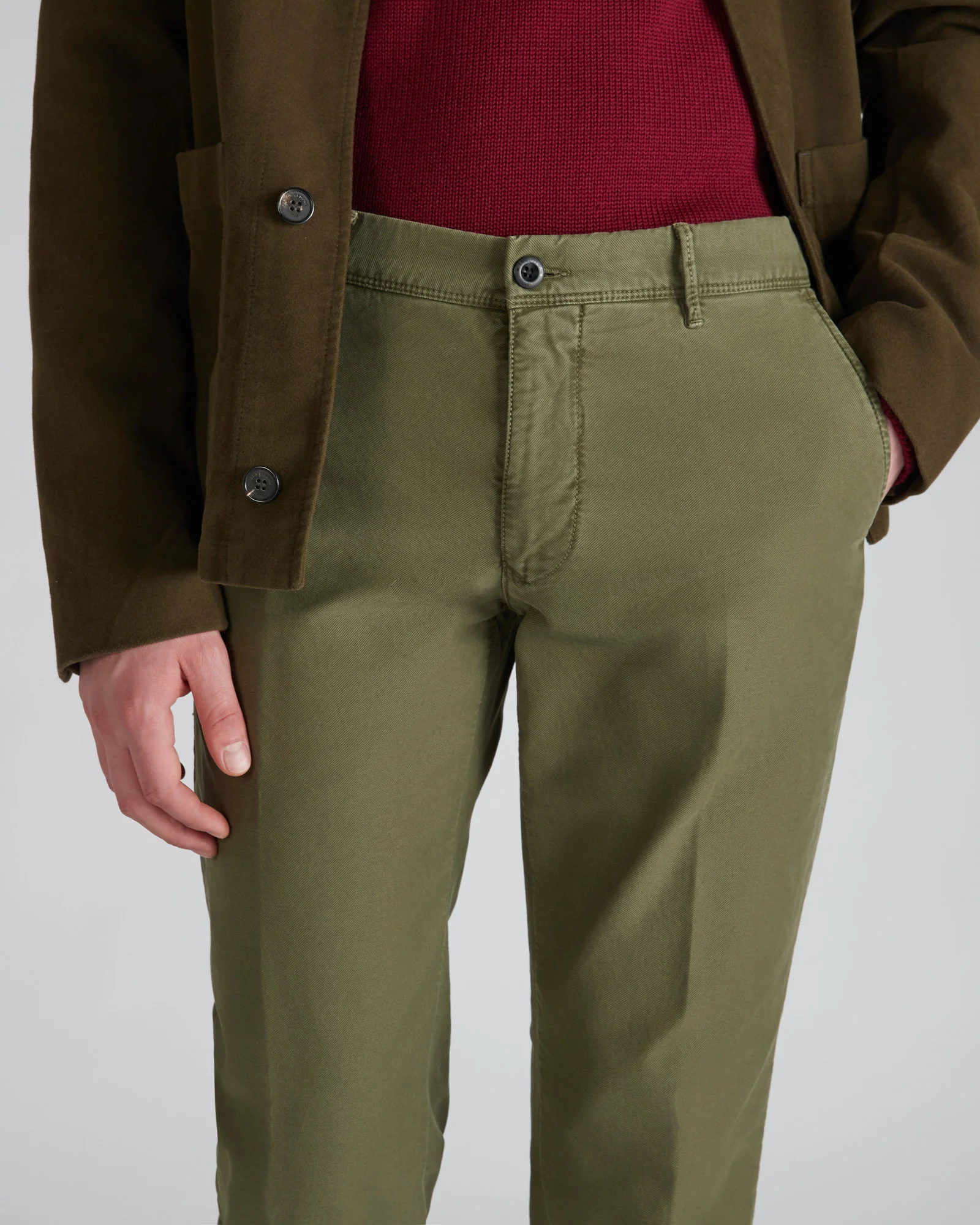 Slim-fit Tricochino trousers - Image 4