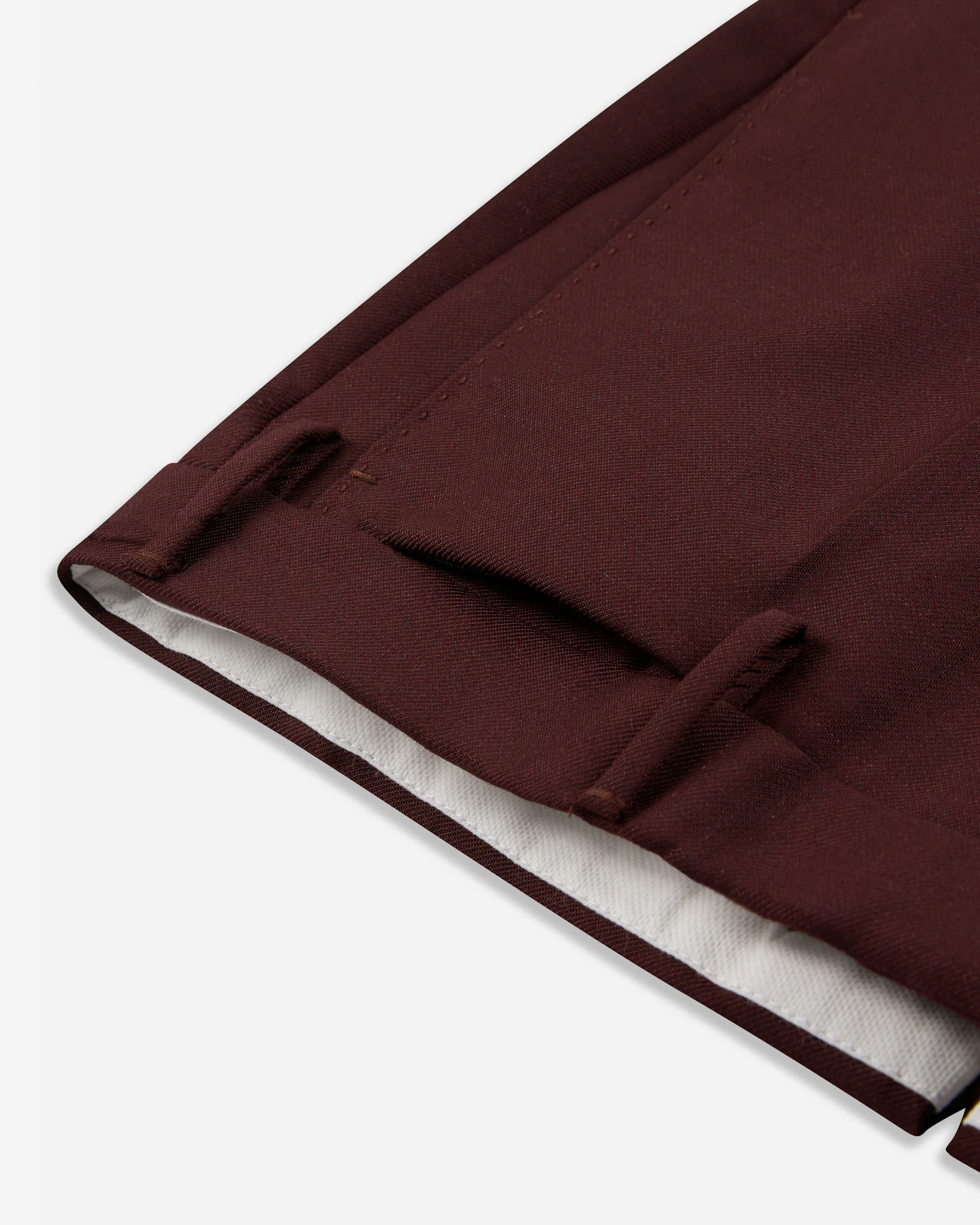 Slim fit virgin wool and mohair twill trousers - Image 7