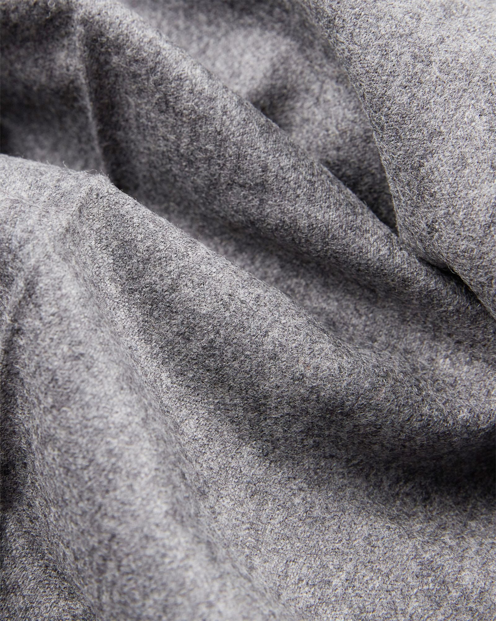 Slim fit wool and cashmere flannel trousers - Image 8