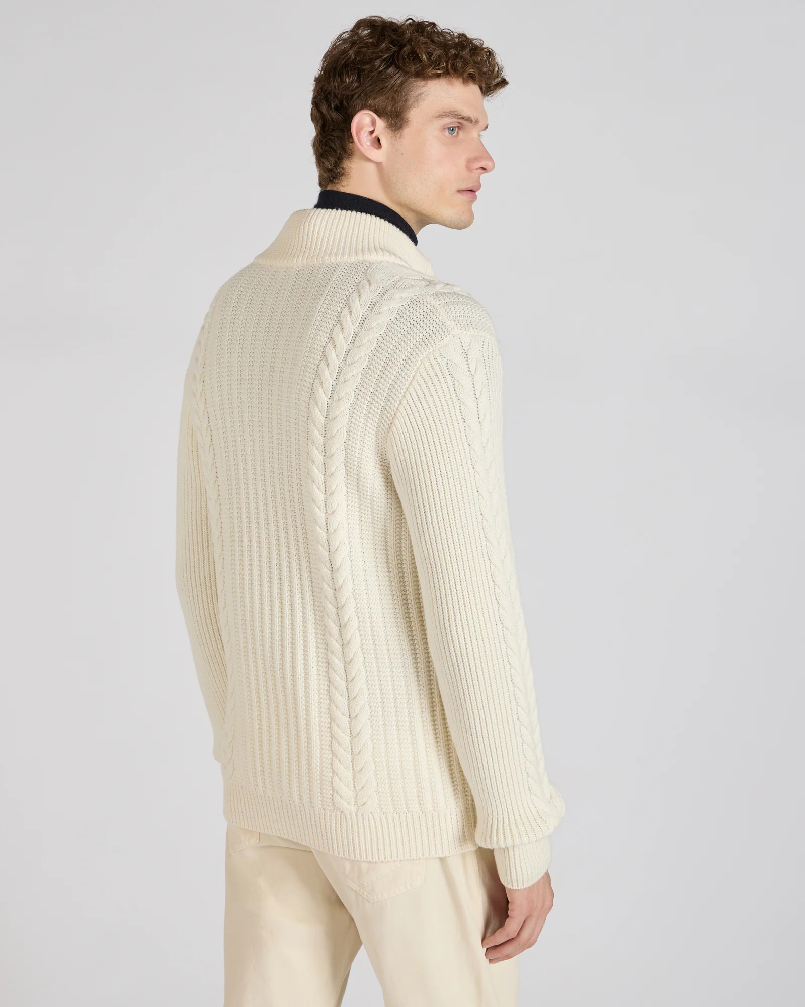 Slim fit wool Chioto - Image 3