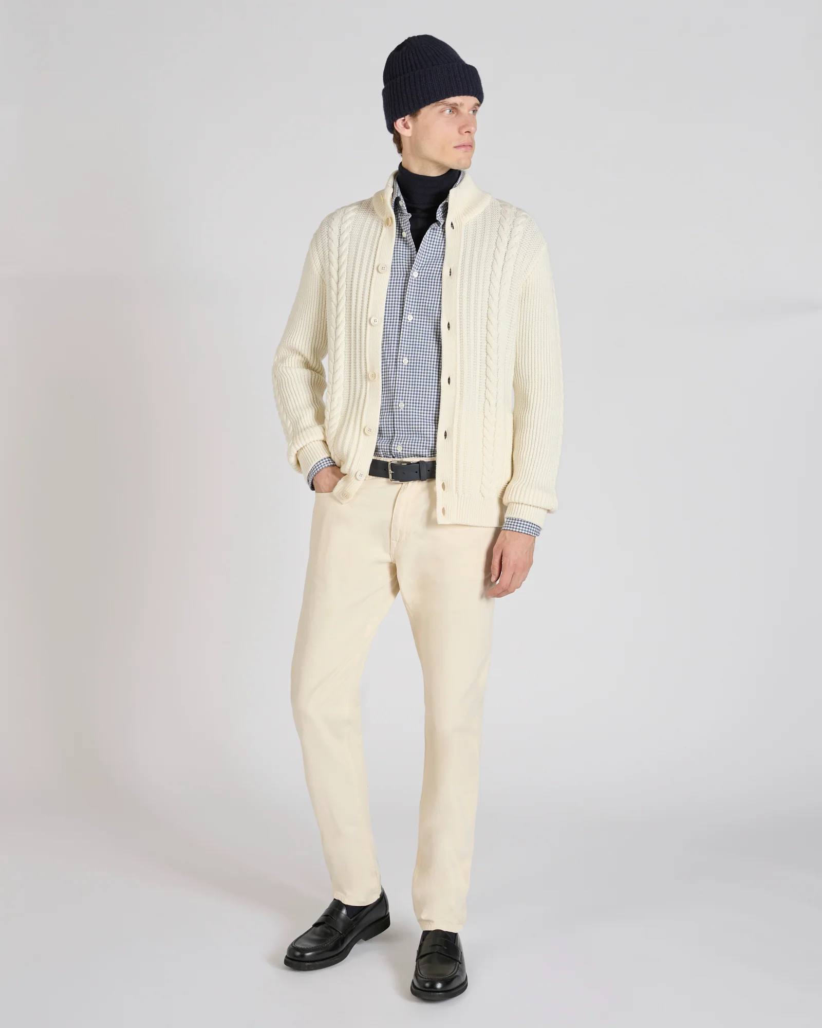 Slim fit wool Chioto - Image 5