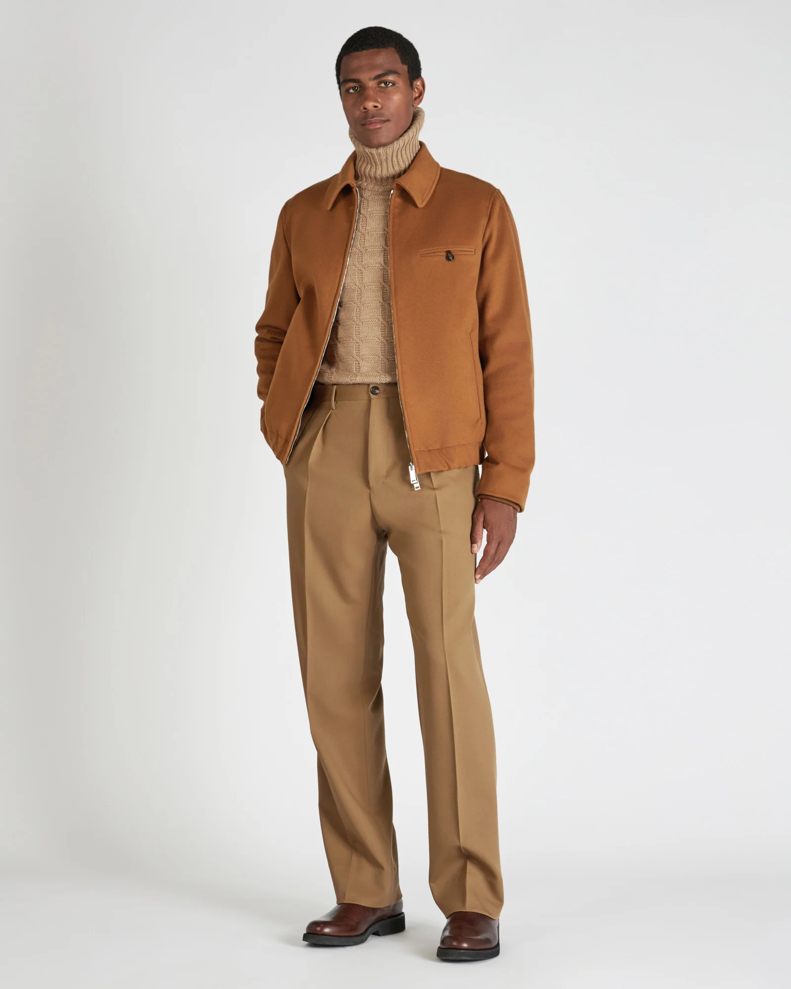 Slim fit wool turtleneck sweater - Image 5