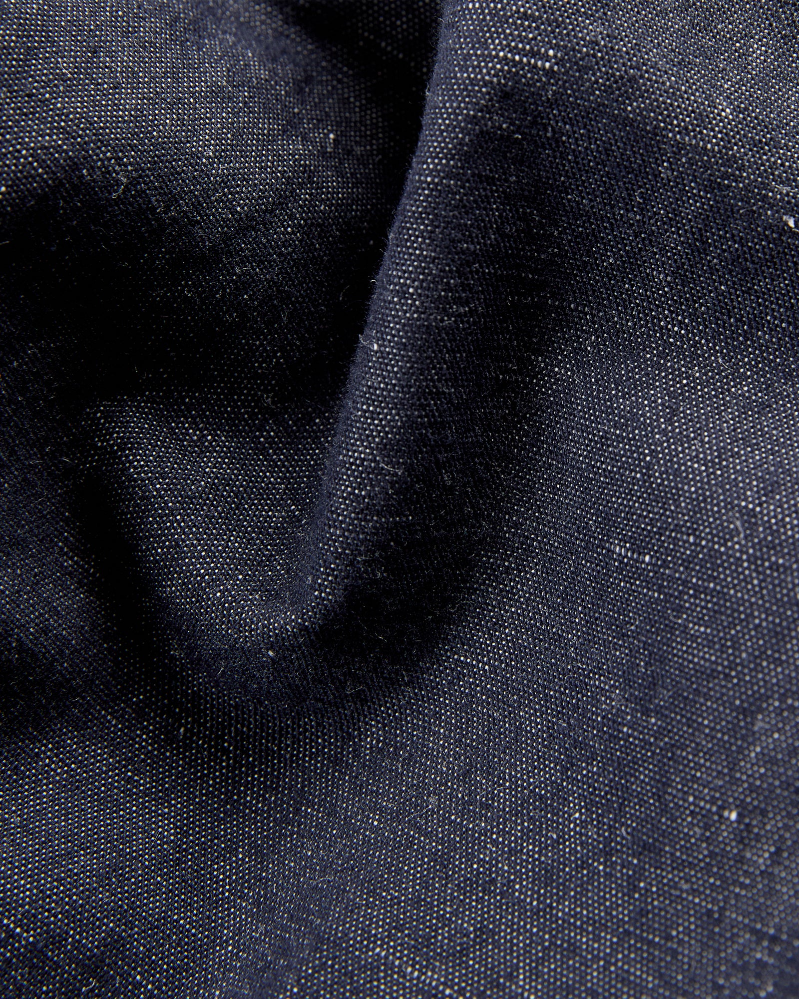 Straight fit stretch cotton and linen trousers - Image 8