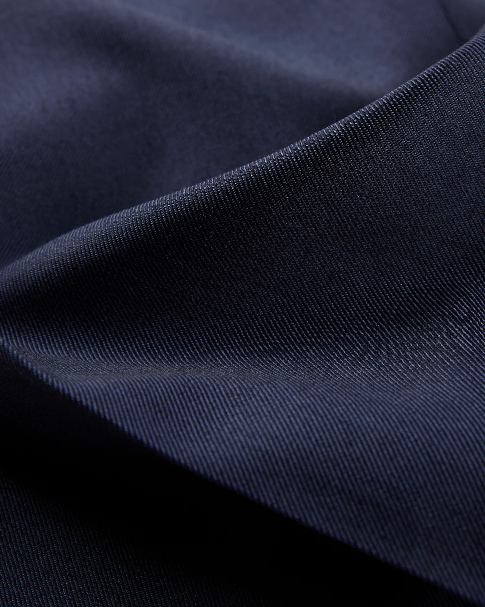 Straight fit wool and silk twill trousers - Image 7